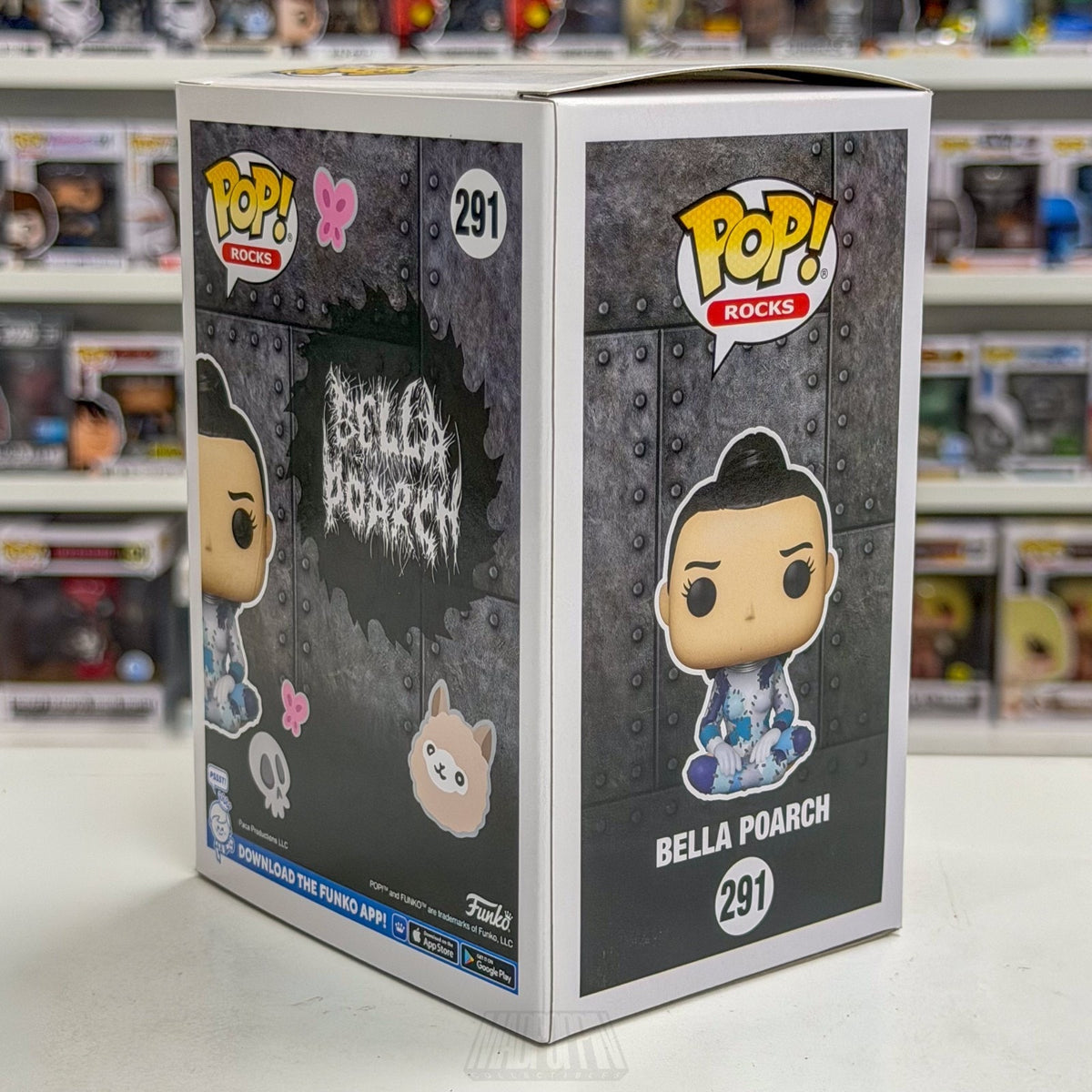 Funko Pop Rocks Bella Poarch Popapalooza 291 Filippino TikTok Toy Vinyl Figure