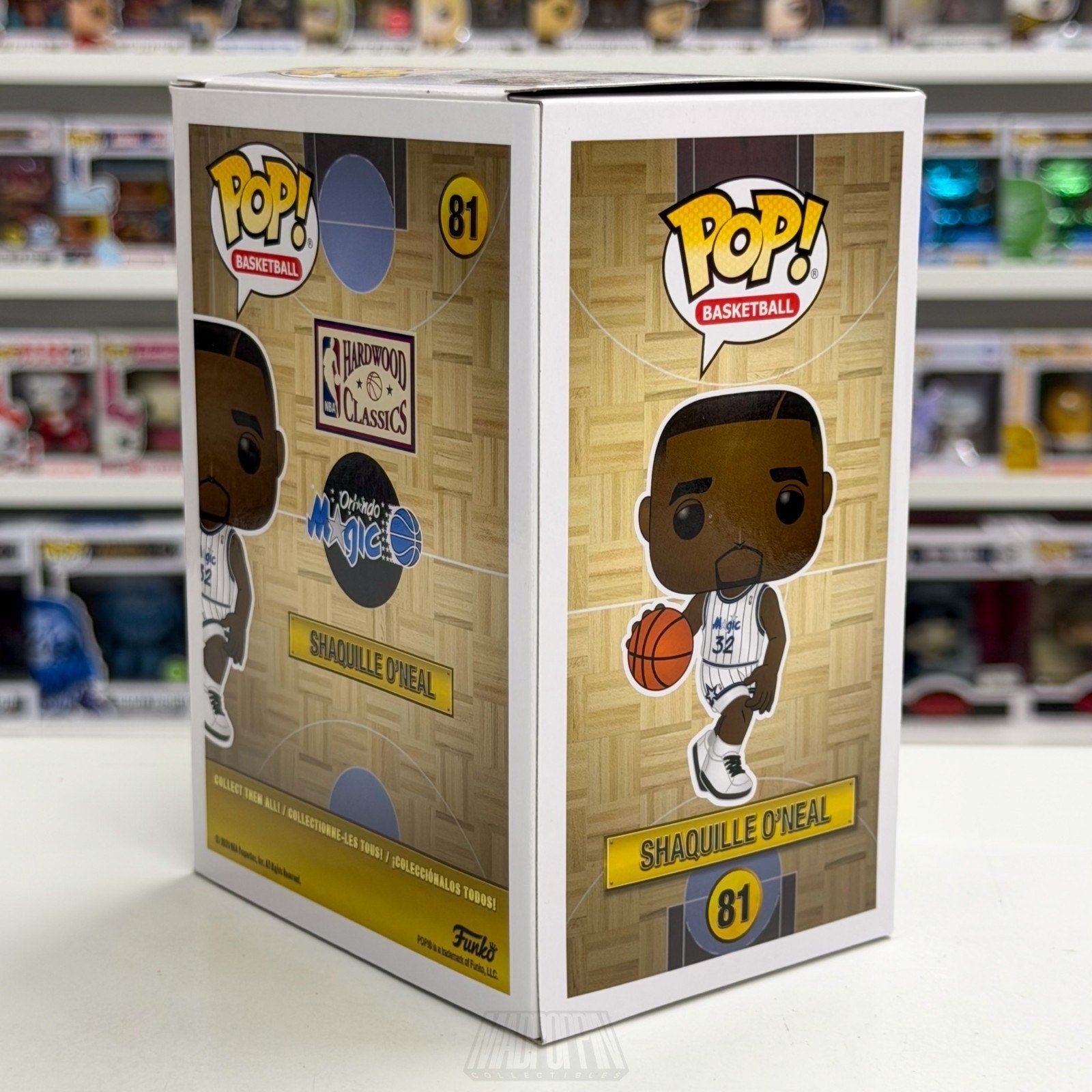 Funko Pop NBA Basketball Orlando Magic Shaquille O'Neal Diesel 81 Vinyl Figure