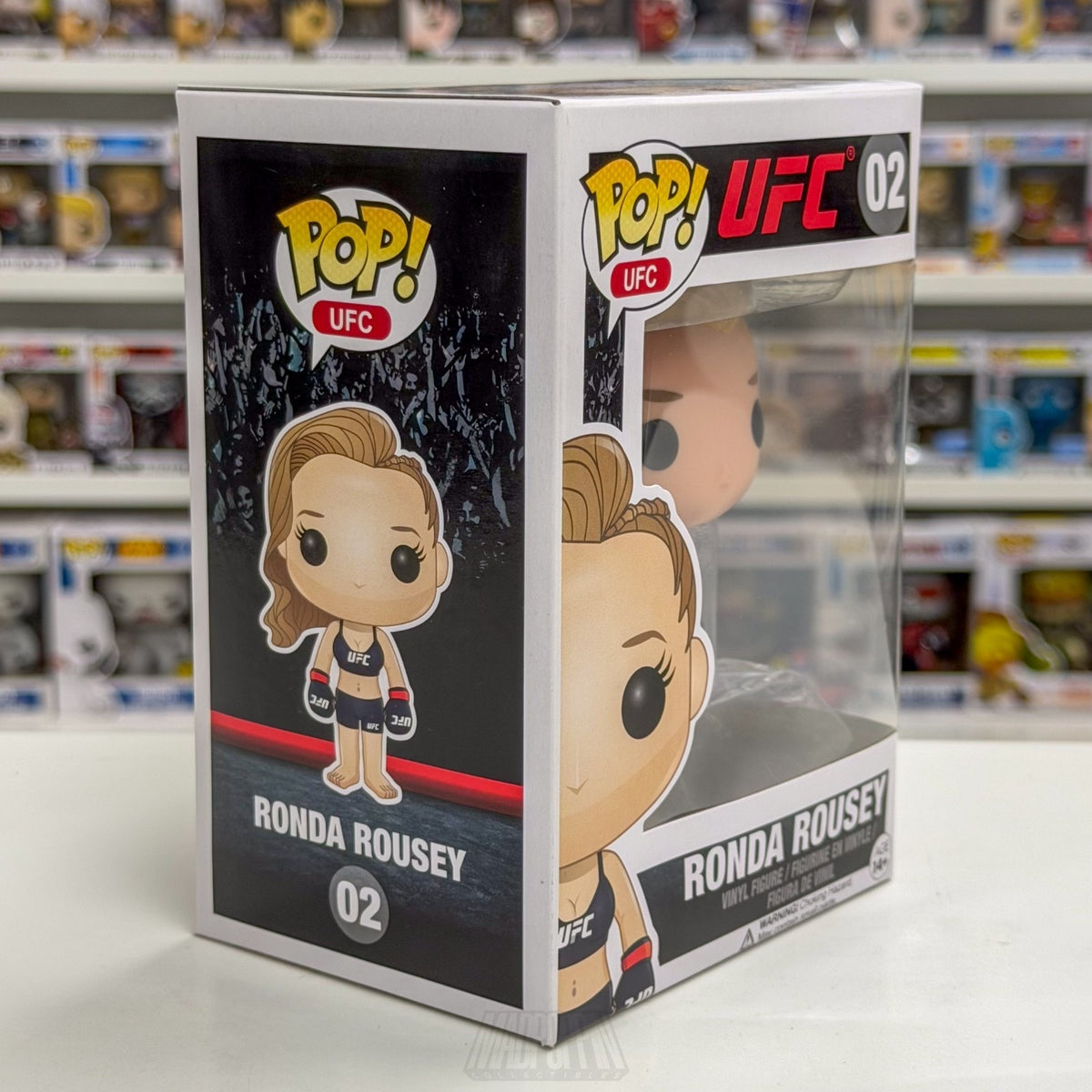 Funko Pop UFC Ronda Rousey 02 Vaulted MMA Female Fighter Champ Toy Vinyl Figure