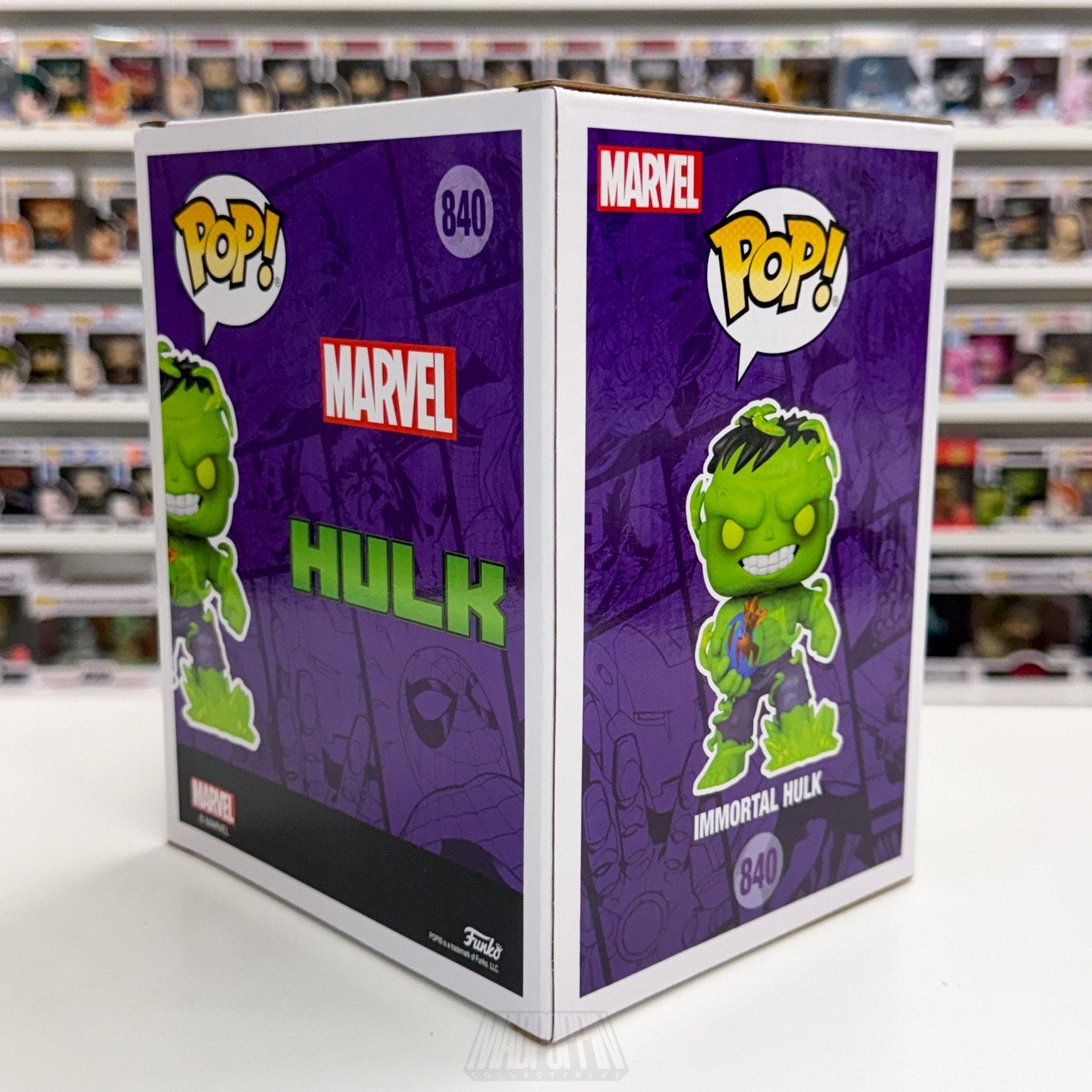 Funko Pop Marvel Immortal Hulk Previews PX Exclusive 840 Horror Vinyl 6" Figure