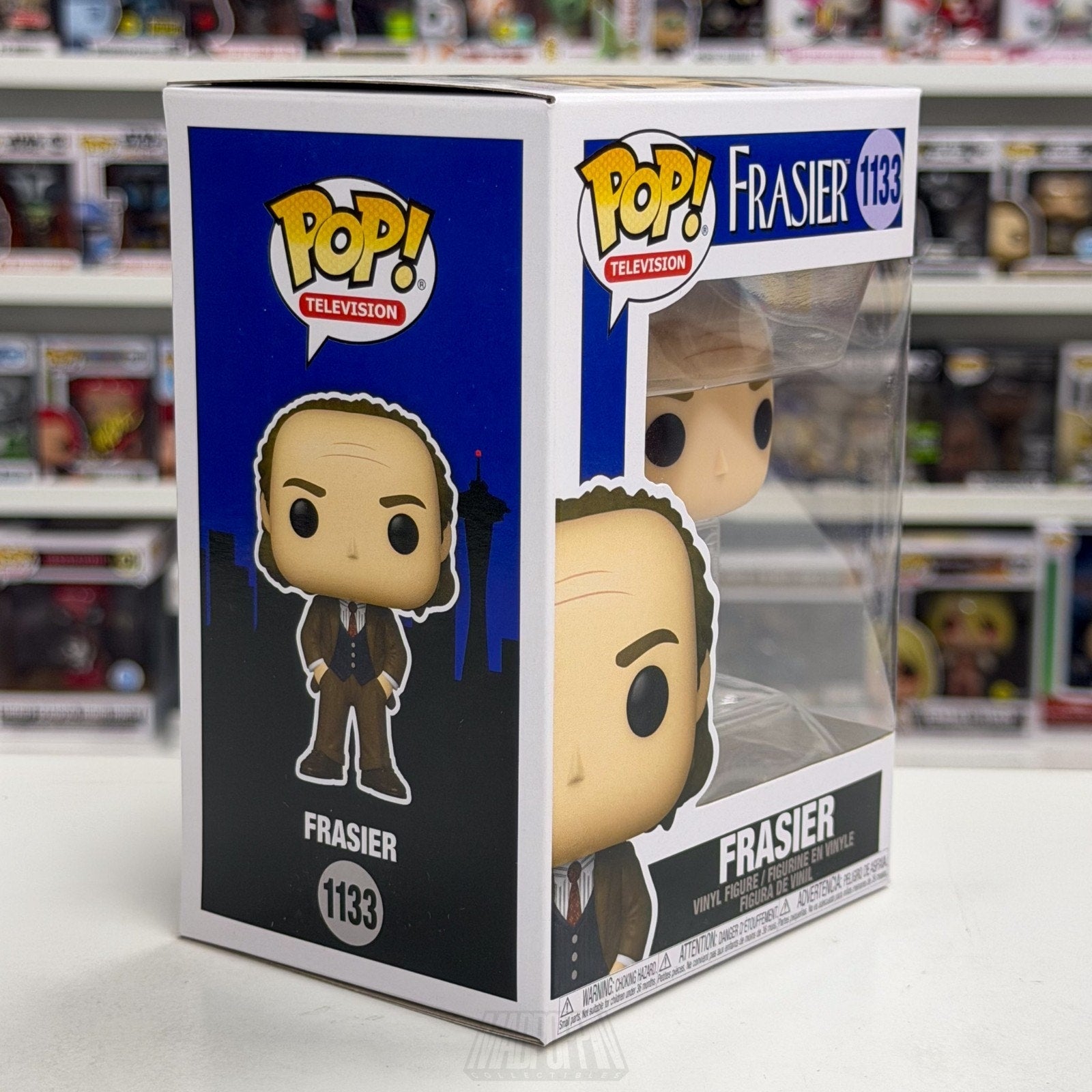 Funko Pop TV Frasier Crane 1133 NBC Sitcom Cheers Spin-Off Psychiatrist Figure