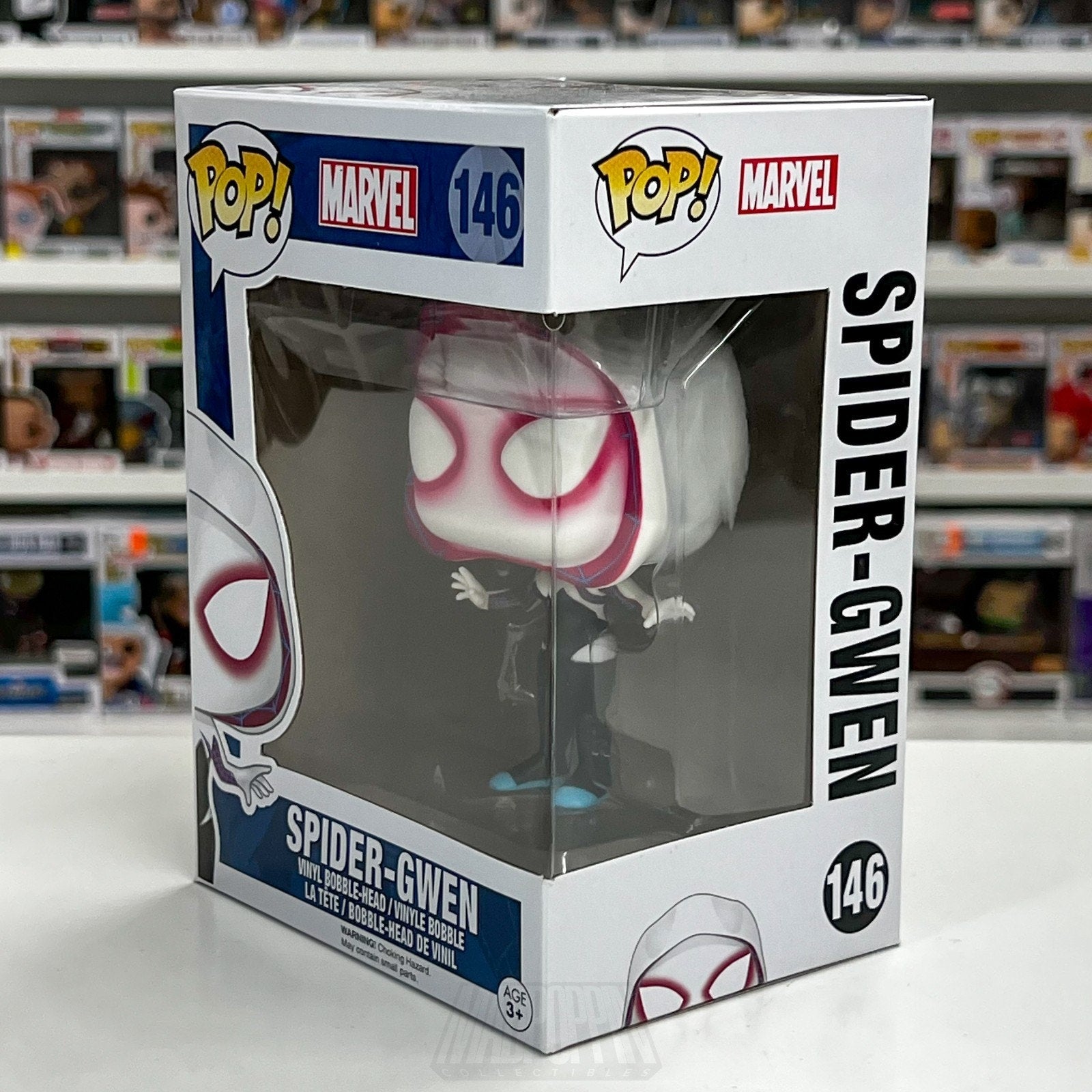Funko Pop Marvel Spider Gwen Stacy 146 Superhero Vaulted Toy MCU Vinyl Figure