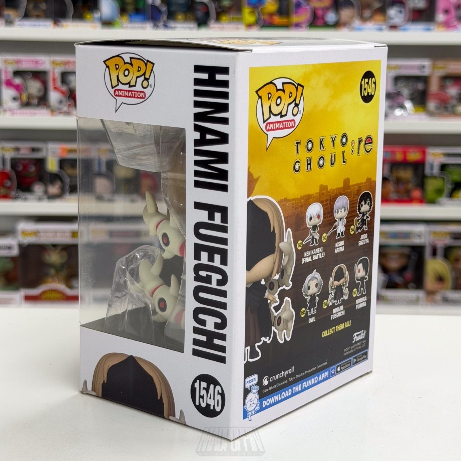 Funko Pop Anime Tokyo Ghoul:re Hinami Fueguchi 1546 Japan Manga Toy Vinyl Figure