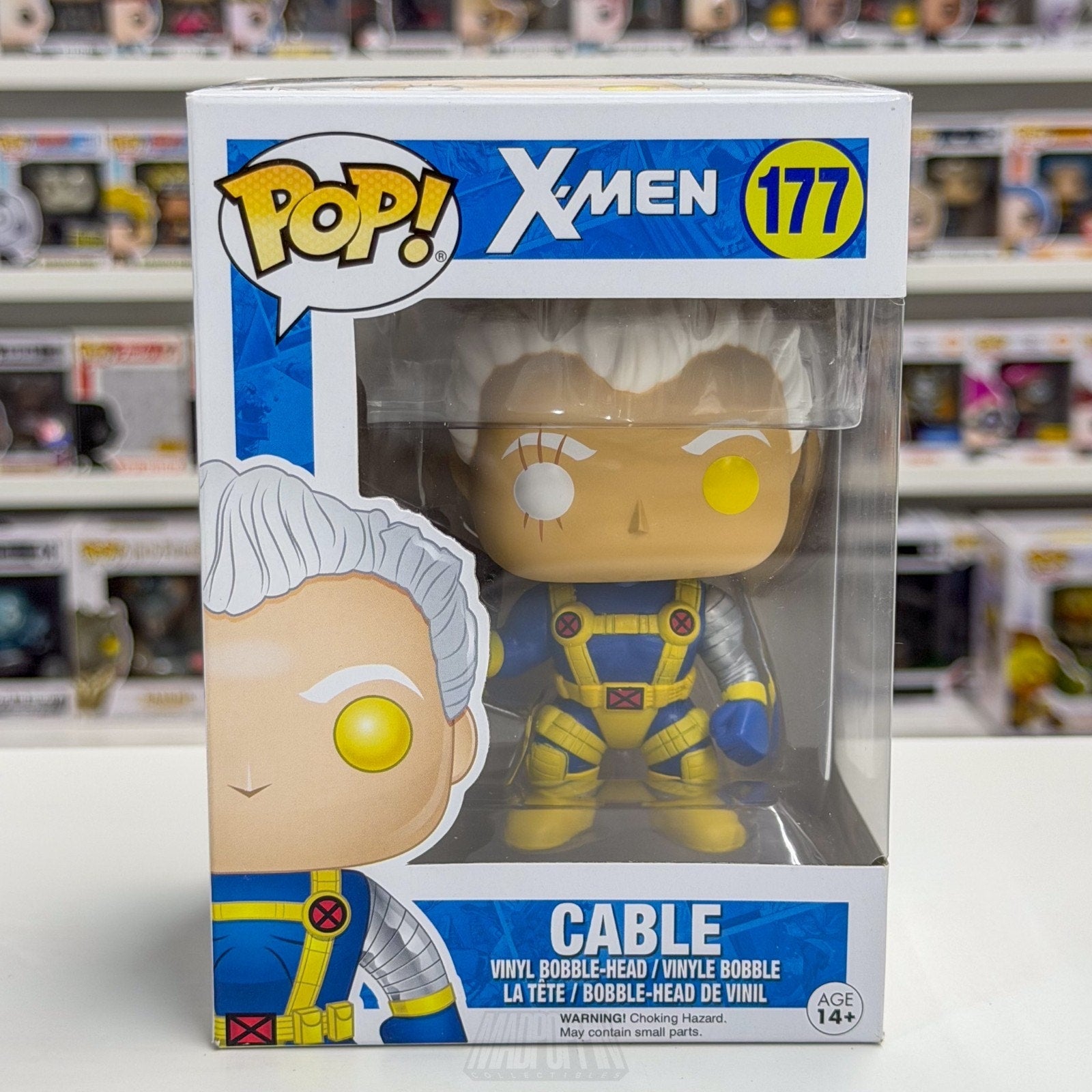 Funko Pop Marvel X-Men Cable 177 X-Force New Mutants Telekinesis Vinyl Figure