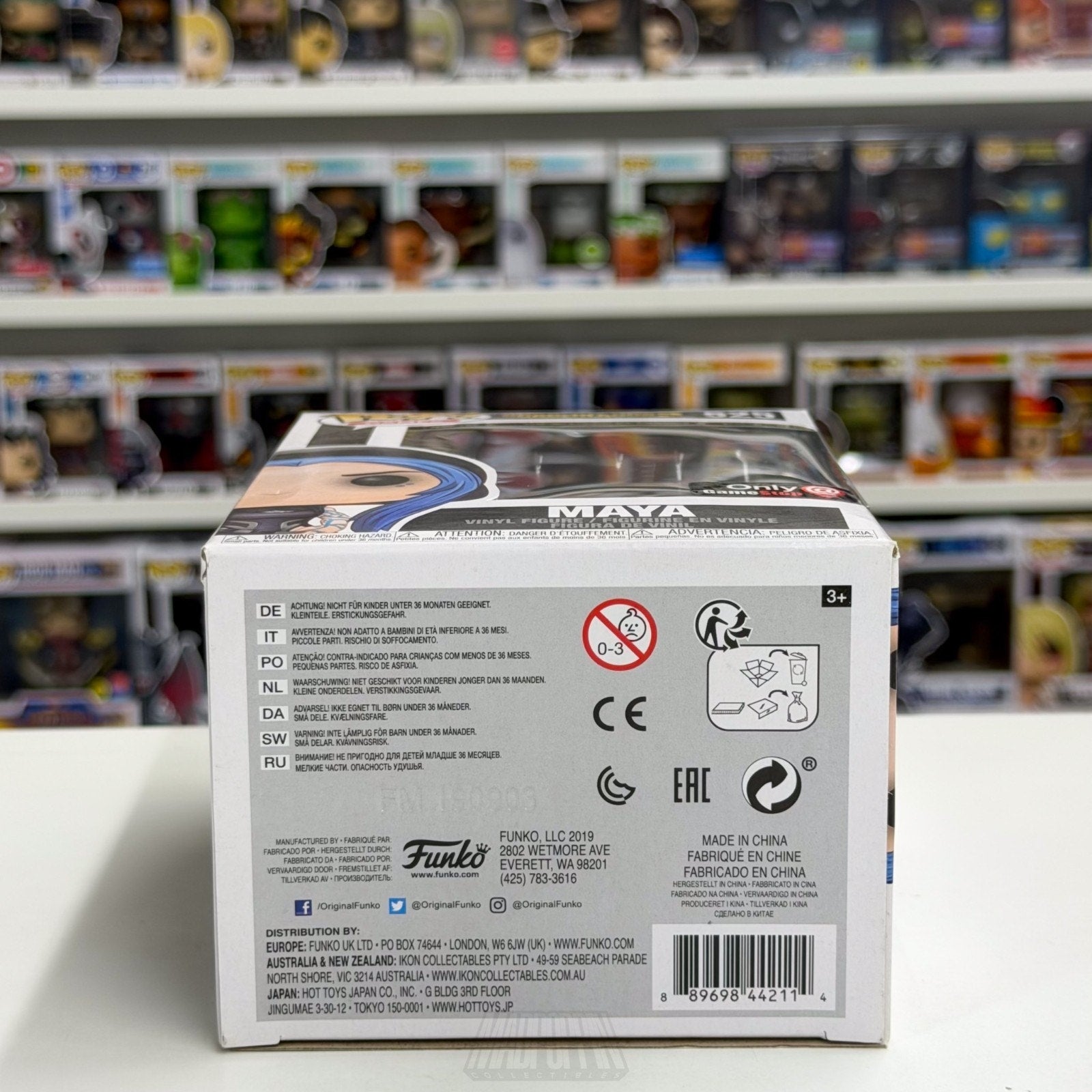 Funko Pop Games Borderlands 3 Maya GameStop 525 Siren Athenas Toy Vinyl Figure