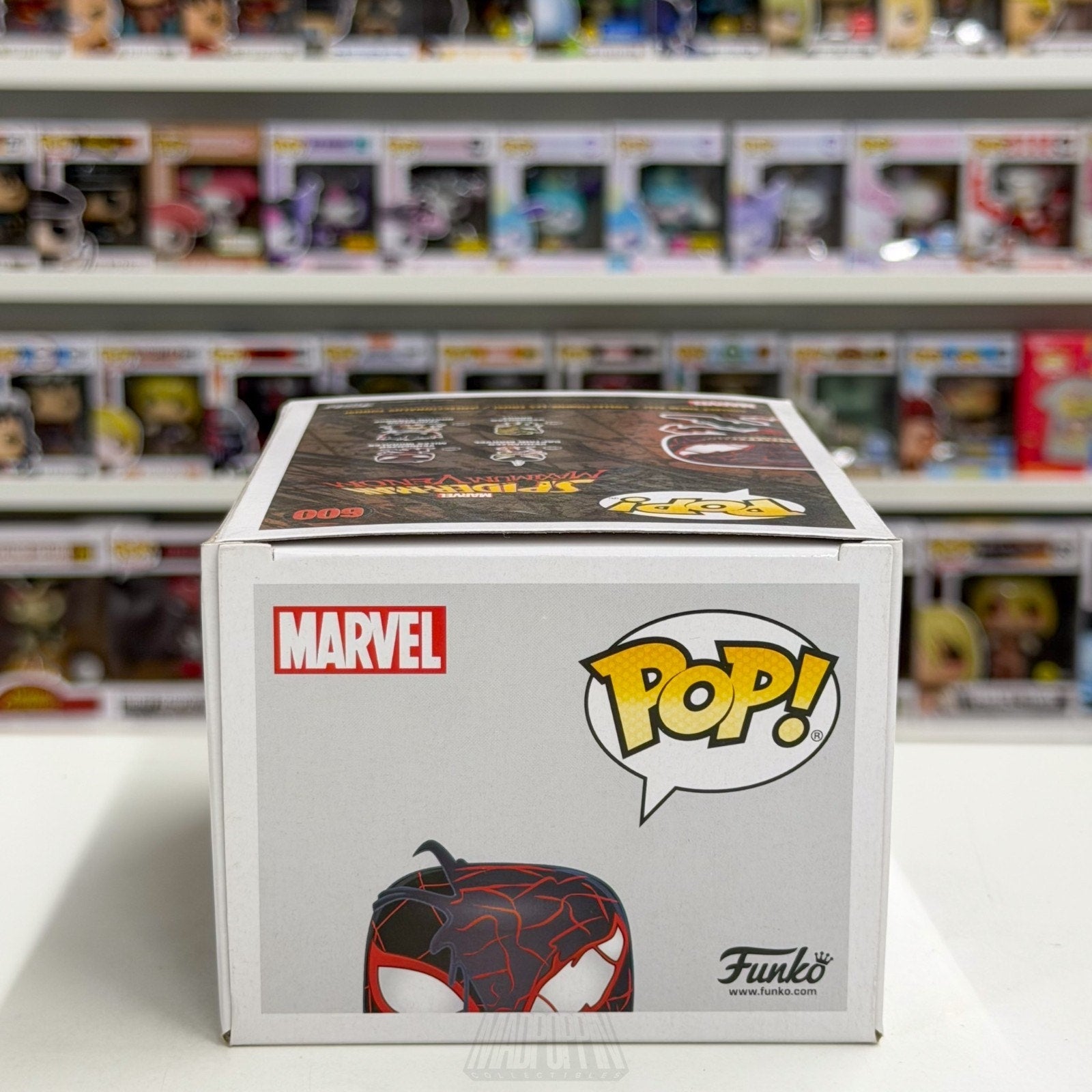 Funko Pop Marvel Spider-Man Maximum Venomized Miles Morales 600 Toy Vinyl Figure