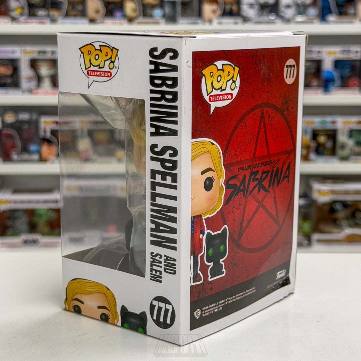 Funko Pop TV Chilling Adventures of Sabrina Spellman and Salem 777 Vinyl Figure
