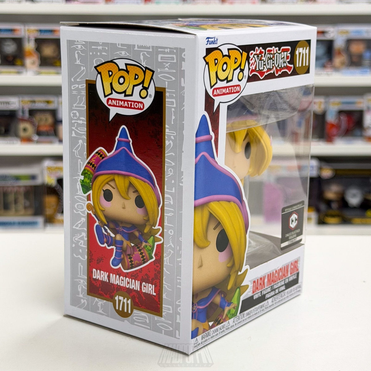 Funko Pop Anime Yu Gi Oh Dark Magician Girl Chalice Collectibles 1711 Toy Figure