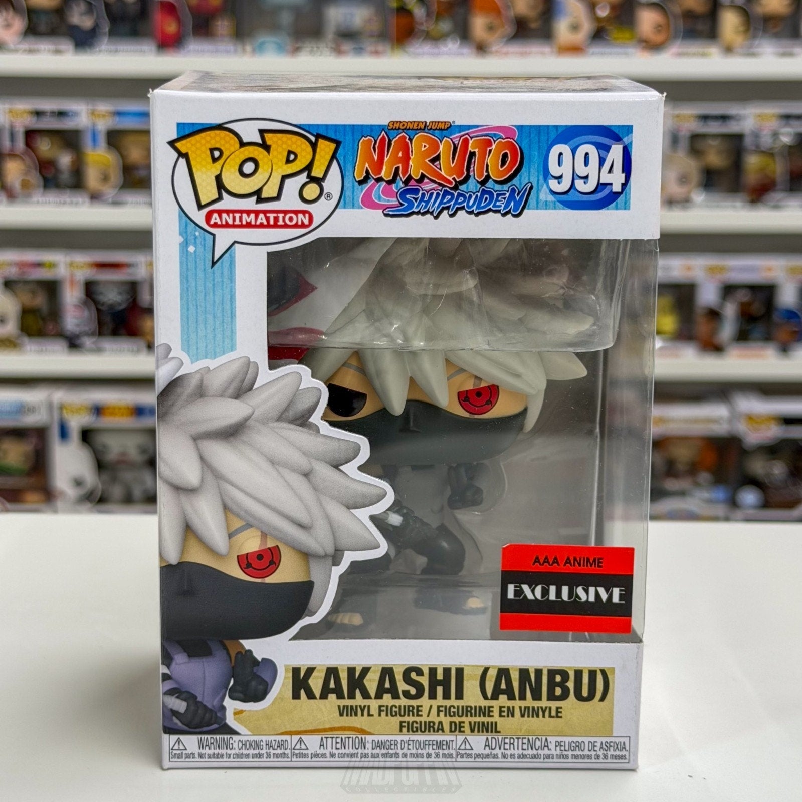 Funko Pop Animation Naruto Kakashi Anbu AAA Anime 994 Japanese Manga Toy Figure