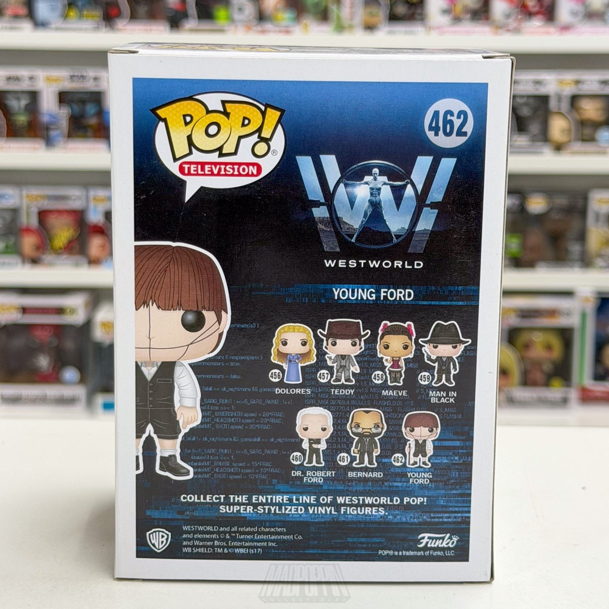 Funko Pop TV HBO Westworld Young Ford 462 Sci-Fi Western Drama Toy Vinyl Figure