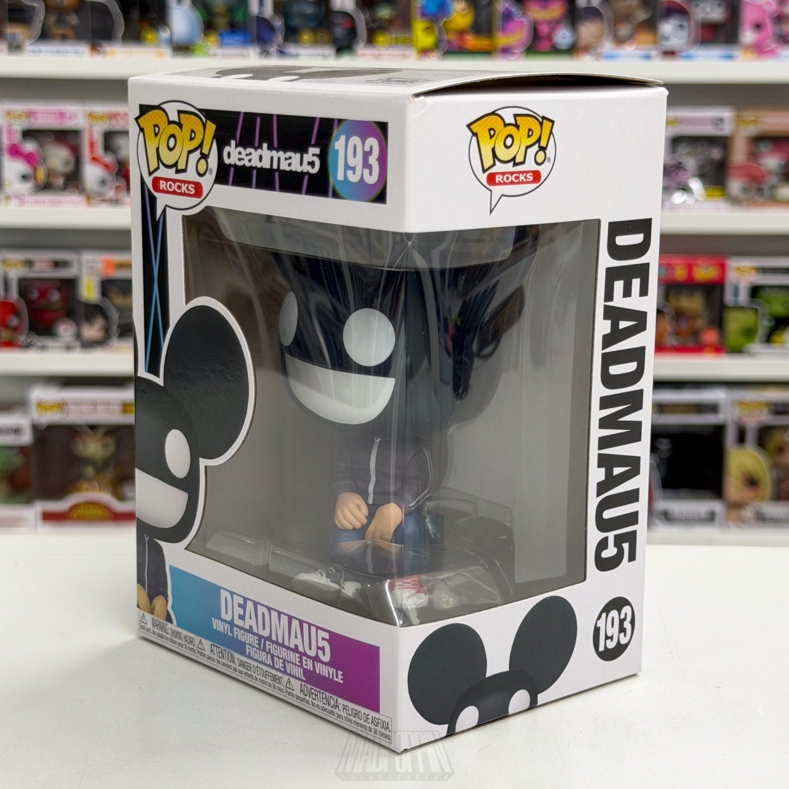 Funko Pop Rocks Deadmau5 193 Canadian EDM Electronic Music DJ Toy Vinyl Figure