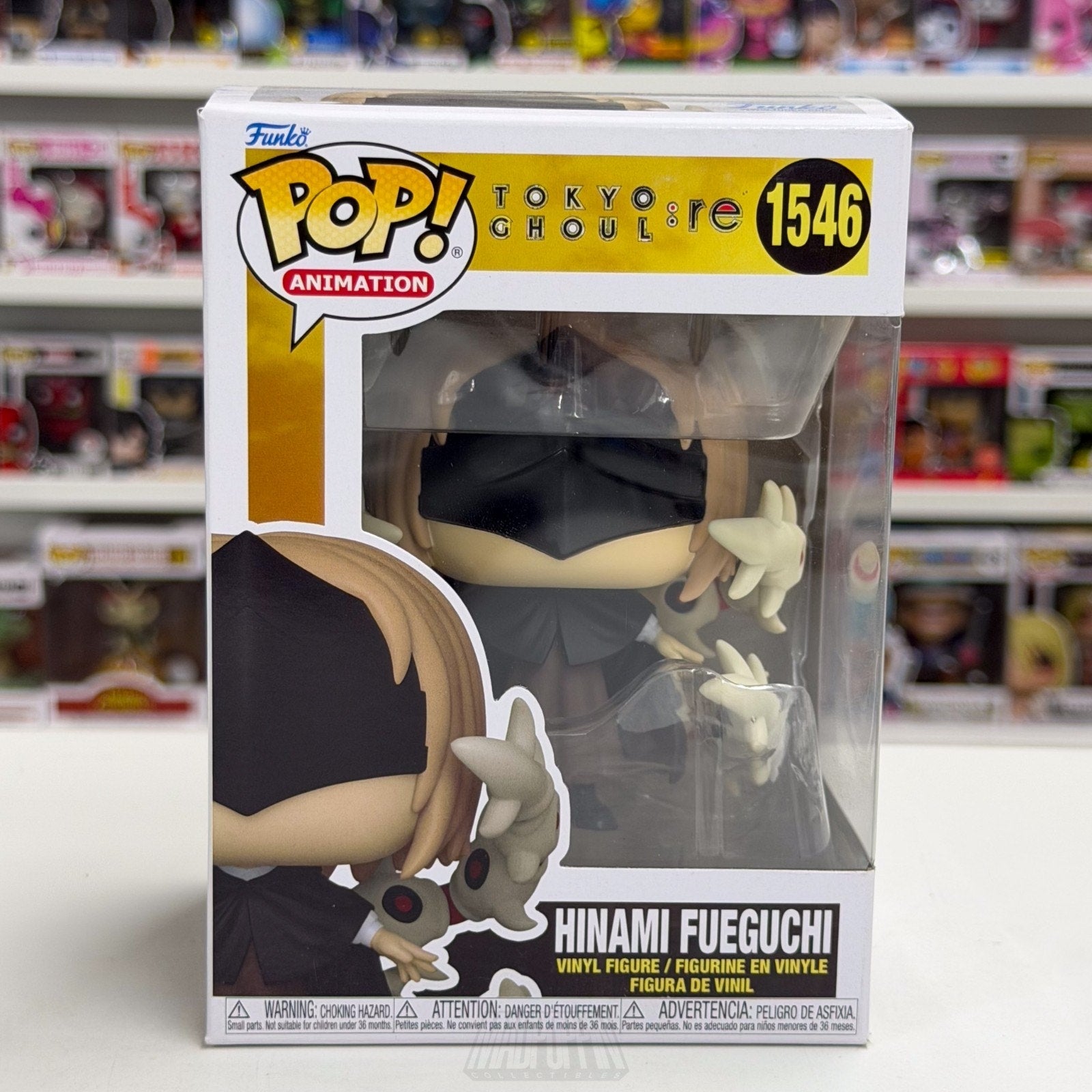 Funko Pop Anime Tokyo Ghoul:re Hinami Fueguchi 1546 Japan Manga Toy Vinyl Figure