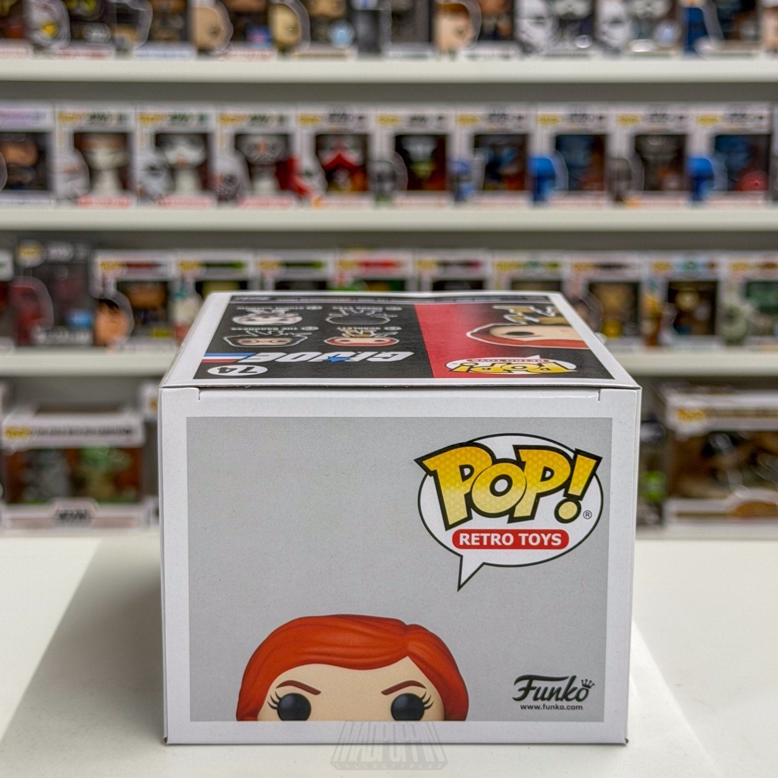 Funko Pop Retro Toys GI Joe Real American Hero Scarlett 74 Cartoon 80s Figure