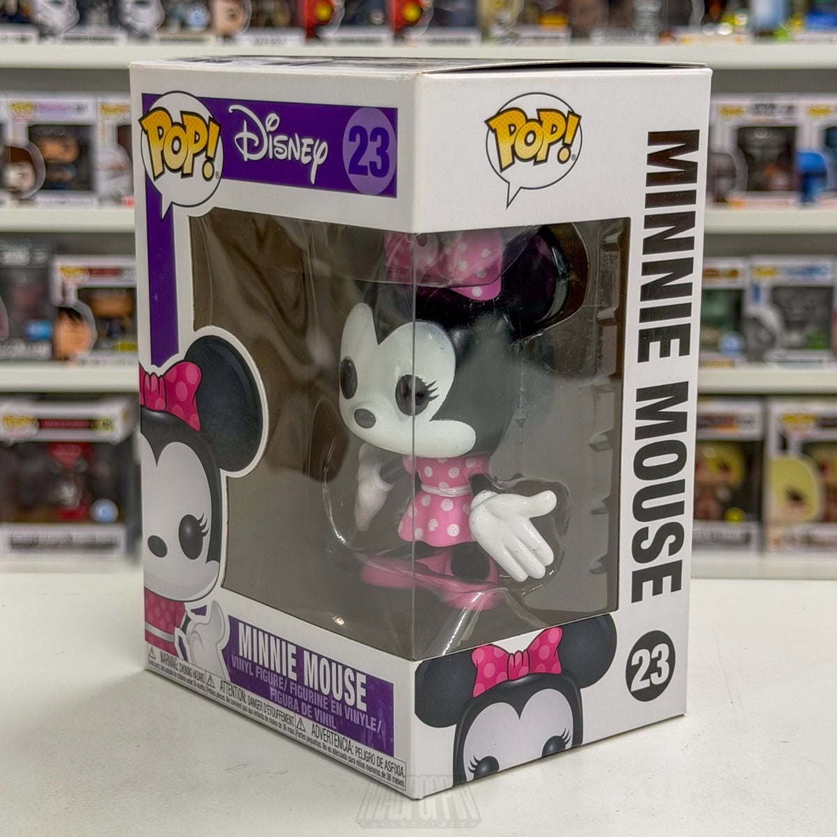 Funko Pop Disney Minnie Mouse w/Pink Bow 23 Mickeys Sweetheart Toy Vinyl Figure