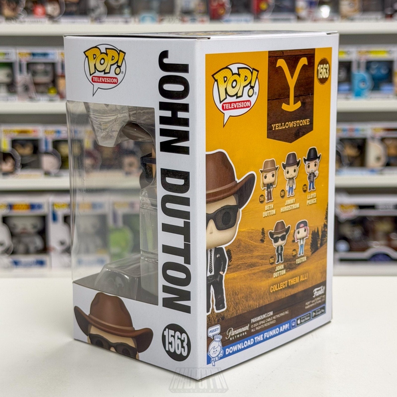 Funko Pop TV Yellowstone John Dutton 1563 Neo Western Drama Show Vinyl Figure