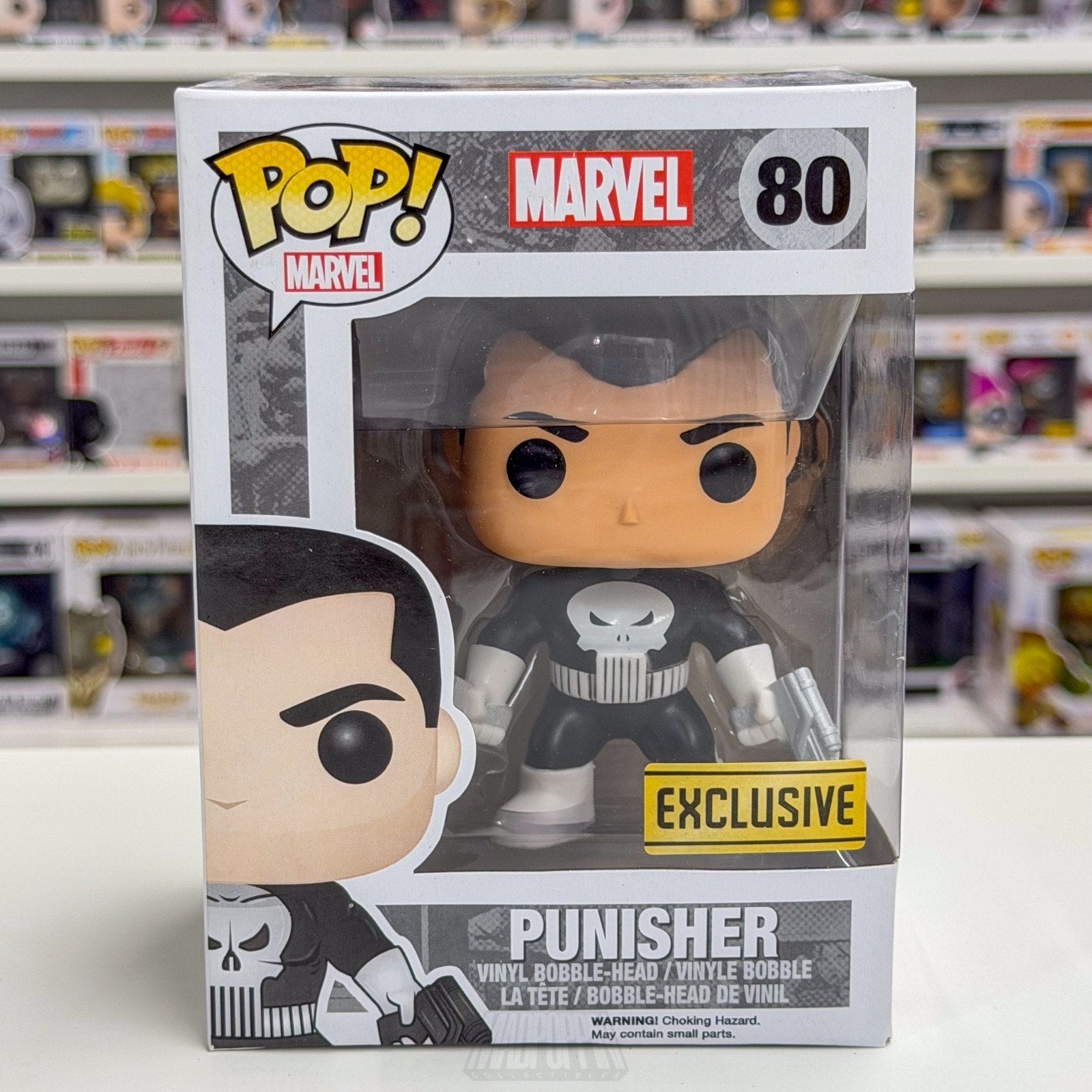 Funko Pop Marvel Punisher Walgreens 80 Frank Castle Antihero Vigilante Figure