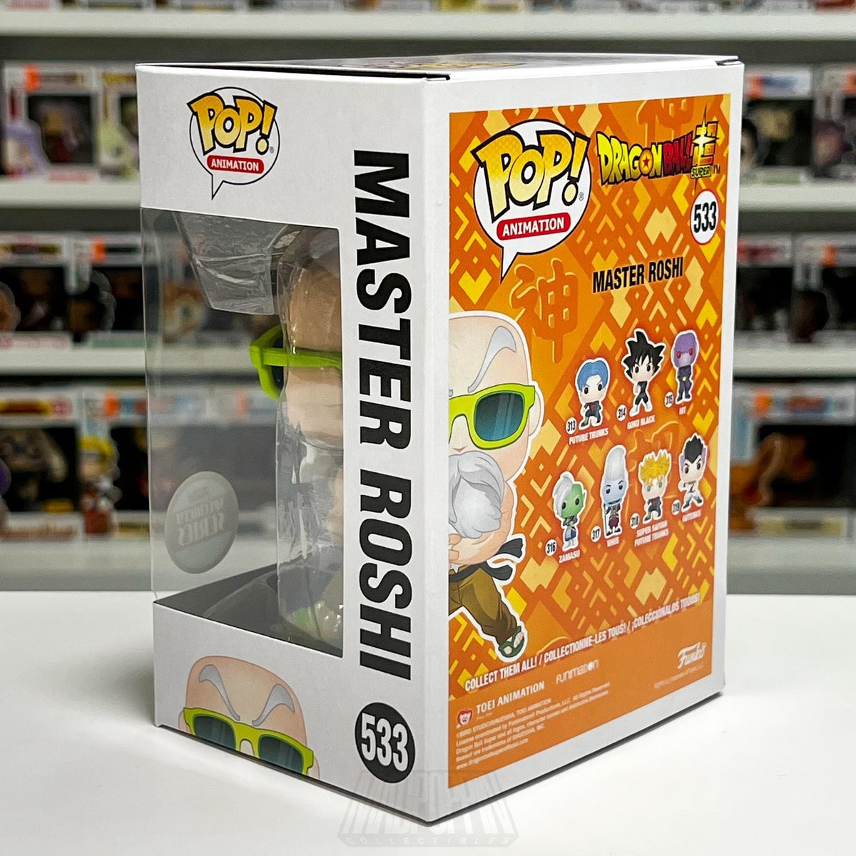 Funko Pop Anime Dragon Ball Super Master Roshi Specialty Series 533 Vinyl Figure
