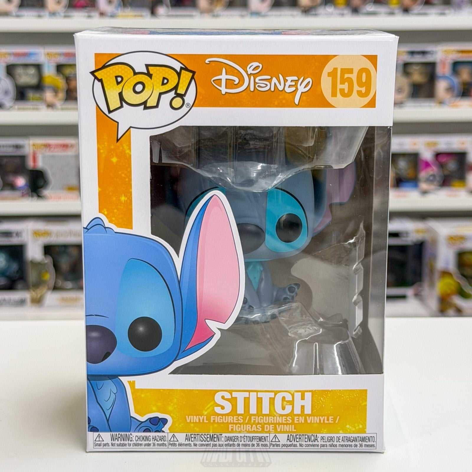 Funko Pop Disney Lilo & Stitch Seated 159 Experiment 626 Alien Toy Vinyl Figure