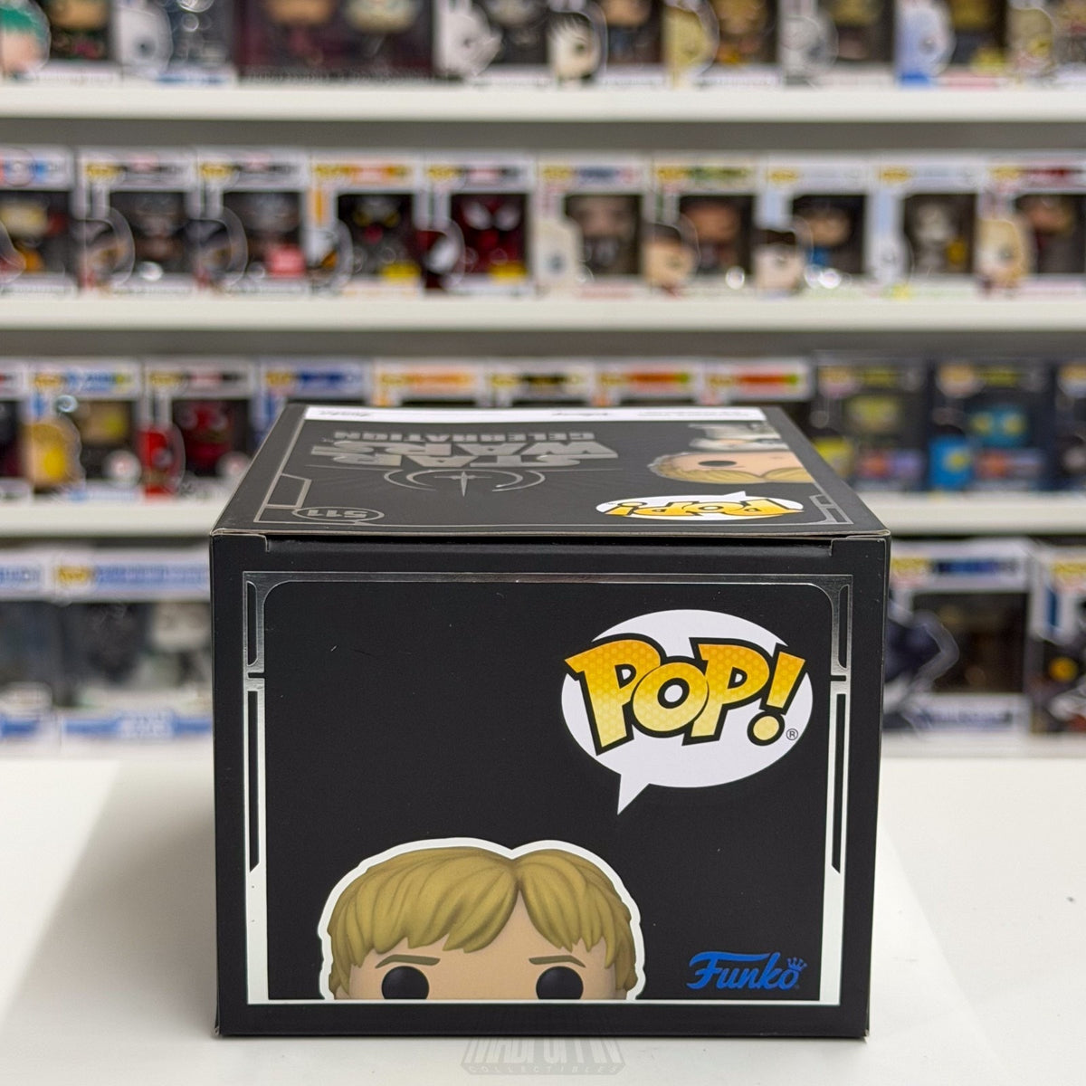 Funko Pop Star Wars Celebration Luke Skywalker 511 OFFICIAL STICKER Vinyl Figure