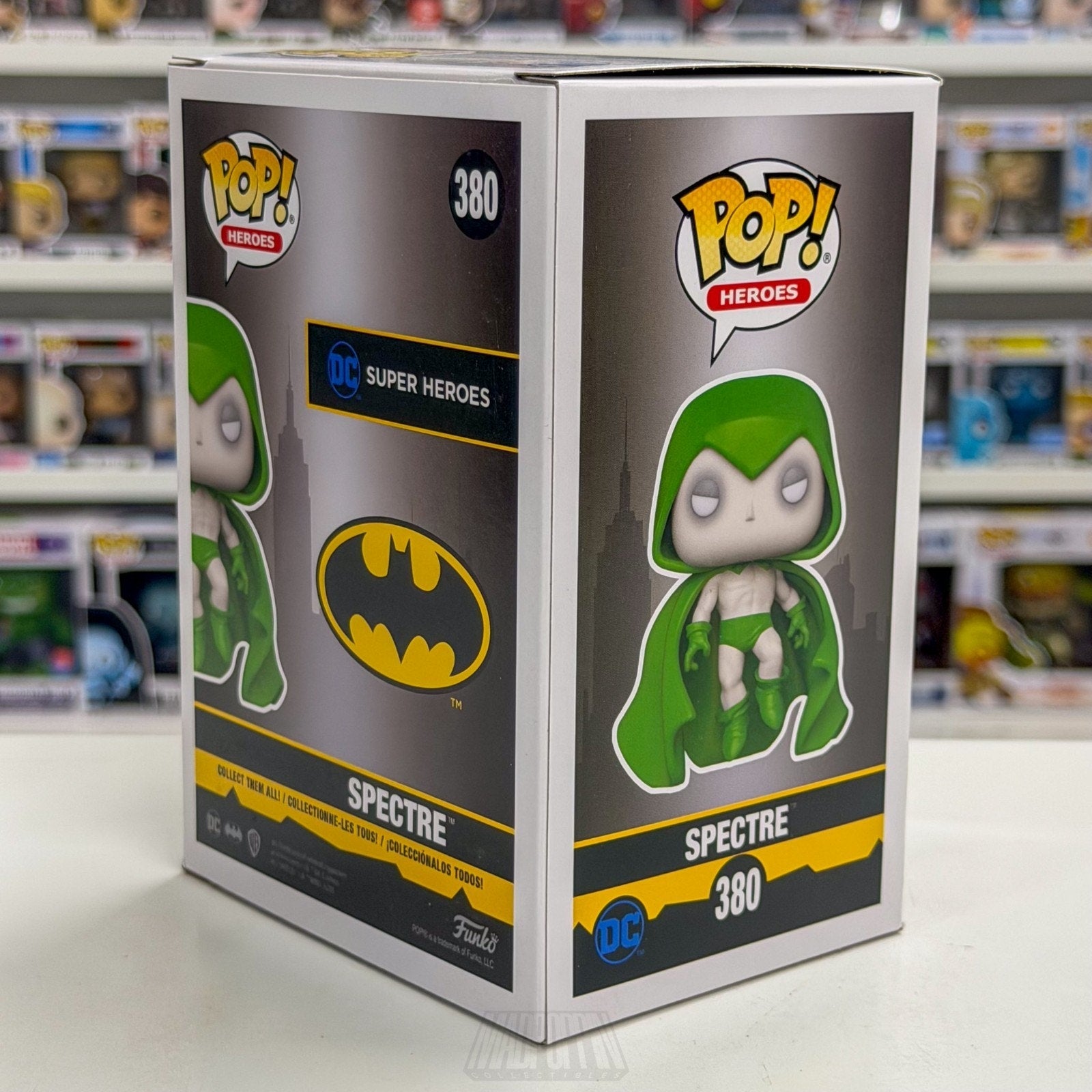 Funko Pop DC Comics Heroes Spectre ECCC Spring Convention 380 Toy Vinyl Figure