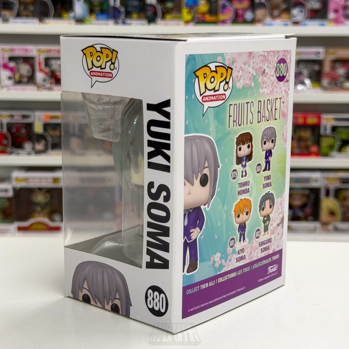 Funko Pop Anime Fruits Basket Yuki Soma 880 Supernatural Manga Toy Vinyl Figure