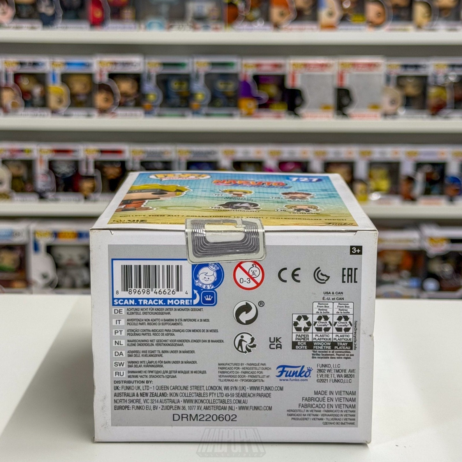 Funko Pop Anime Shippuden Naruto Uzumaki Running 727 Japanese Manga Vinyl Figure