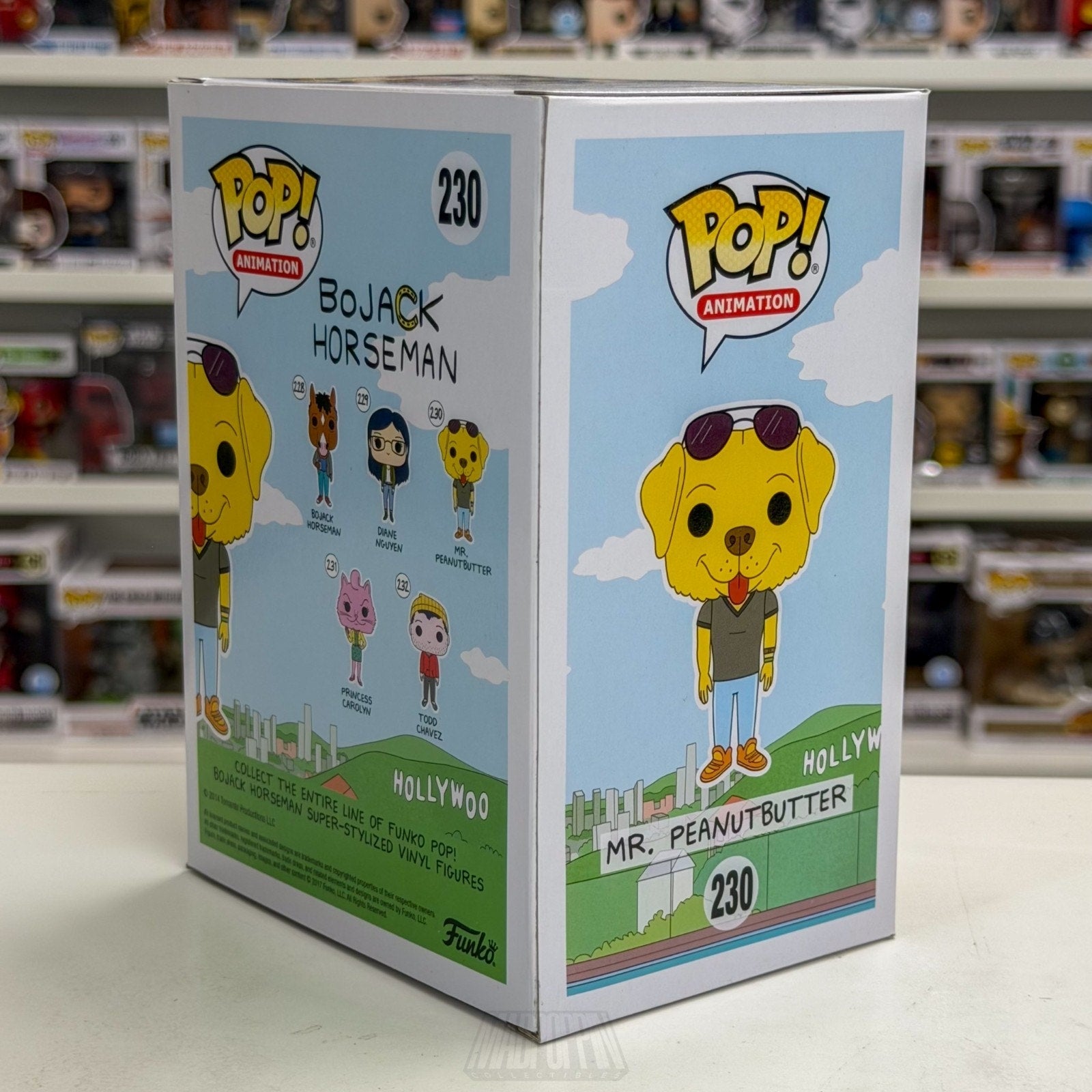 Funko Pop Animation Bojack Horseman Mr Peanutbutter 230 Netflix Toy Vinyl Figure