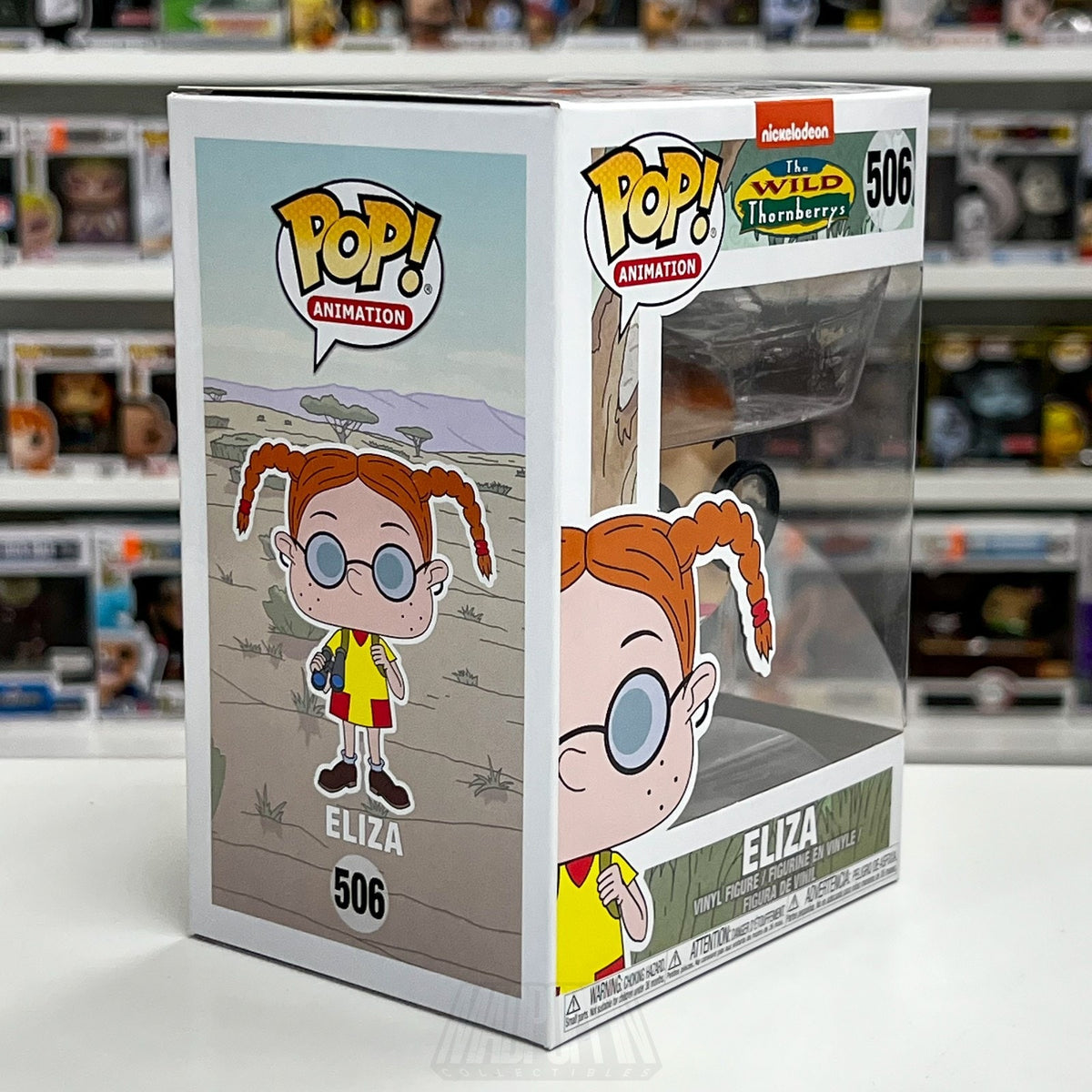 Funko Pop Animation Nickelodeon Wild Thornberrys Eliza 506 Cartoons Vinyl Figure