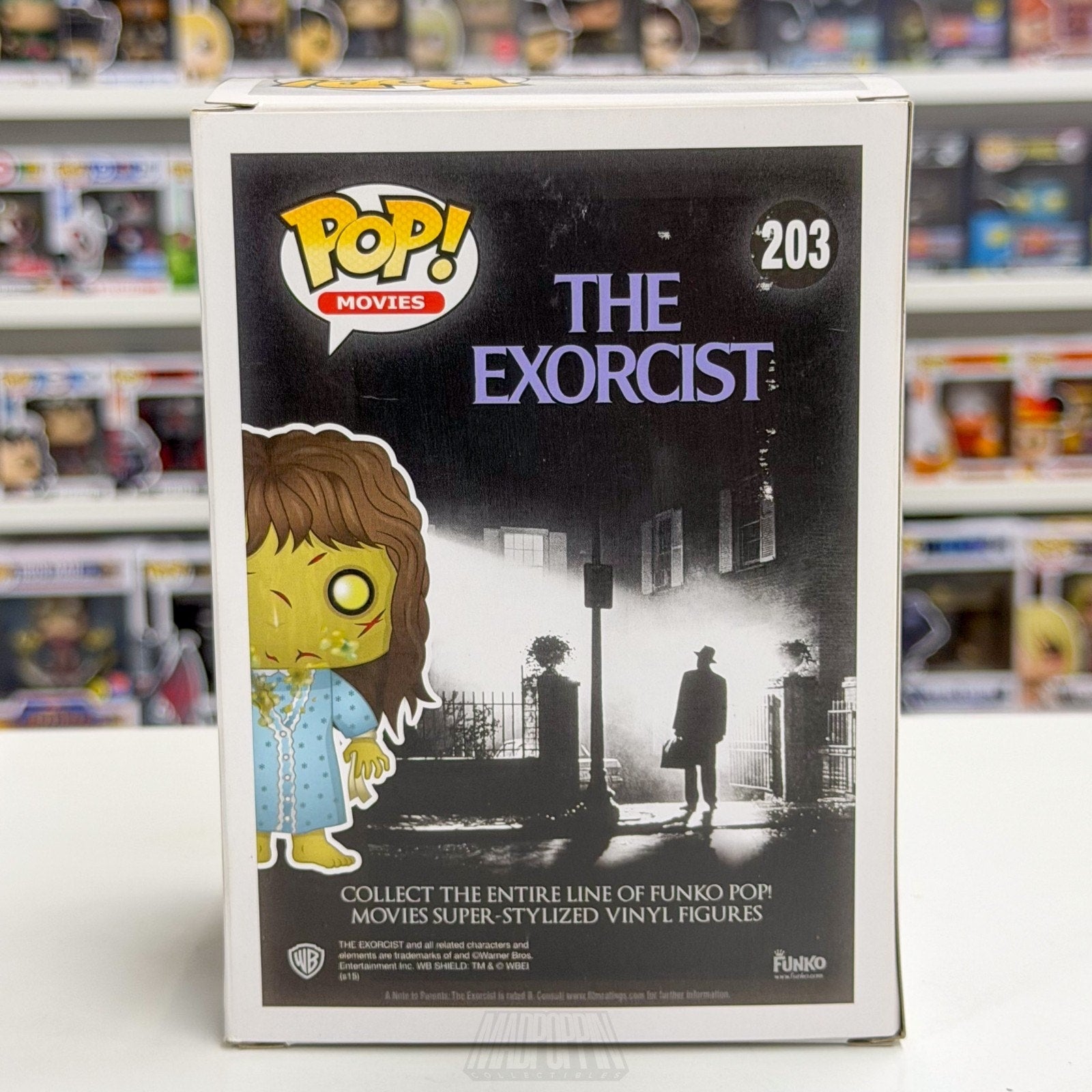 Funko Pop Movies The Exorcist Regan 203 Horror Supernatural Puke Vinyl Figure