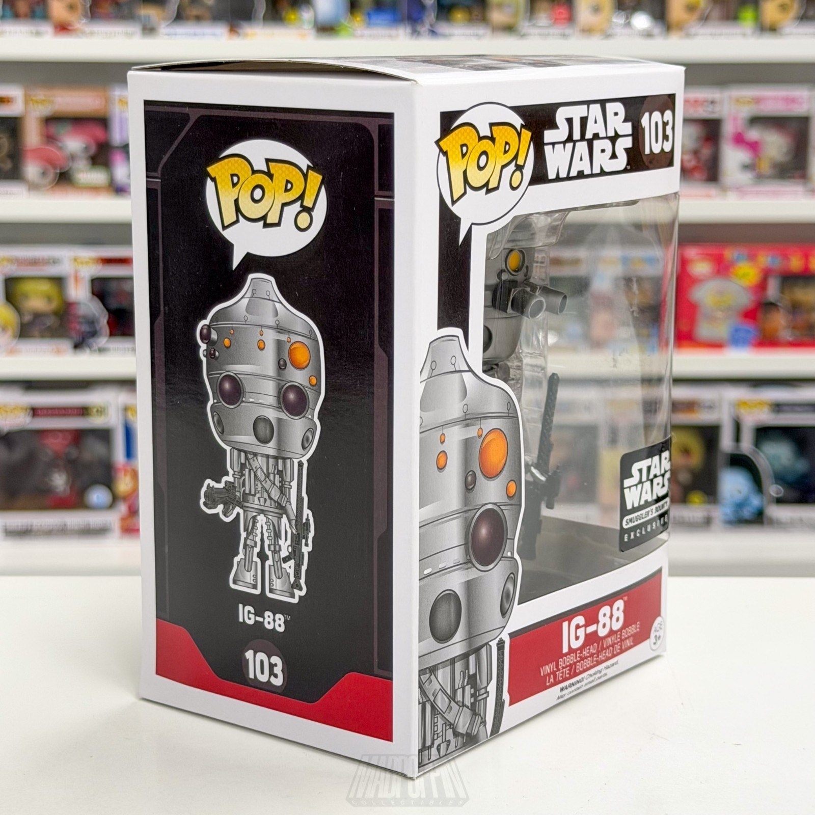 Funko Pop Star Wars IG-88 Smuggler's Bounty 103 Bounty Hunter Toy Vinyl Figure