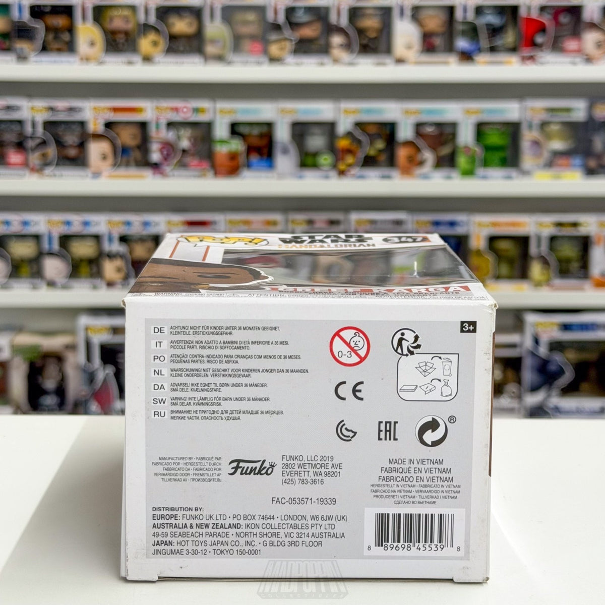 Funko Pop Star Wars Mandalorian Greef Karga 347 Bounty Hunter Toy Vinyl Figure