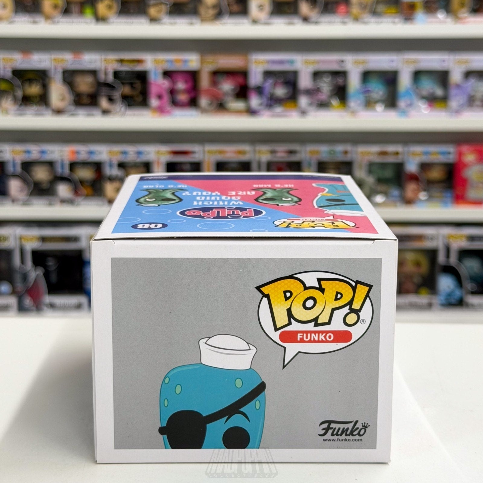 Funko Pop Spastik Fantastik Plastik Pulpo ECCC 2500 PCS 08 Squid Vinyl Figure