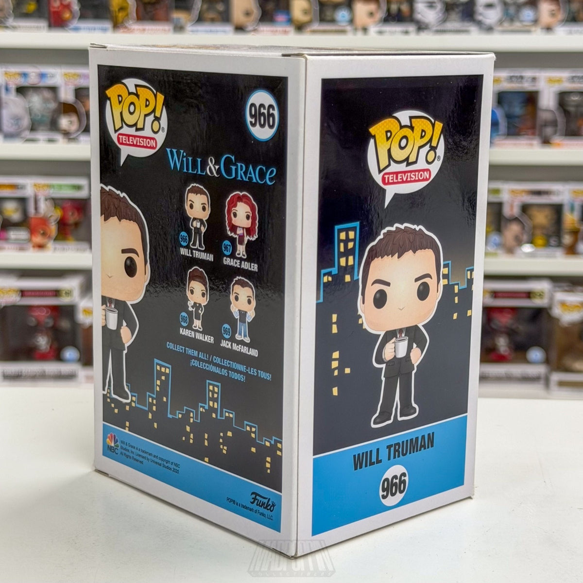 Funko Pop TV Will & Grace Will Truman 966 Lawyer NYC Comedy Sitcom Vinyl Figure