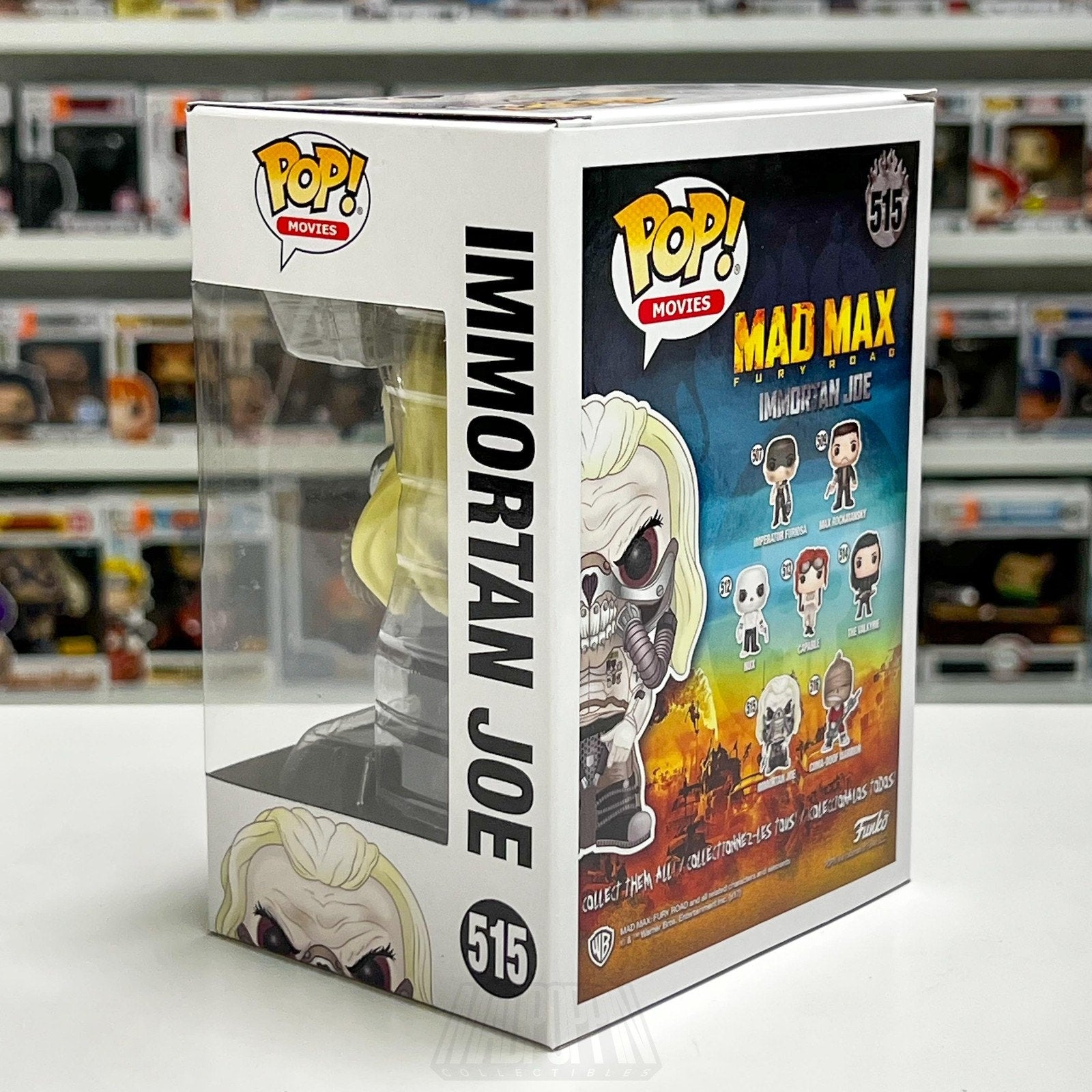 Funko Pop Movies Mad Max Fury Road Immortan Joe 515 Post-apocalyptic Toy Figure