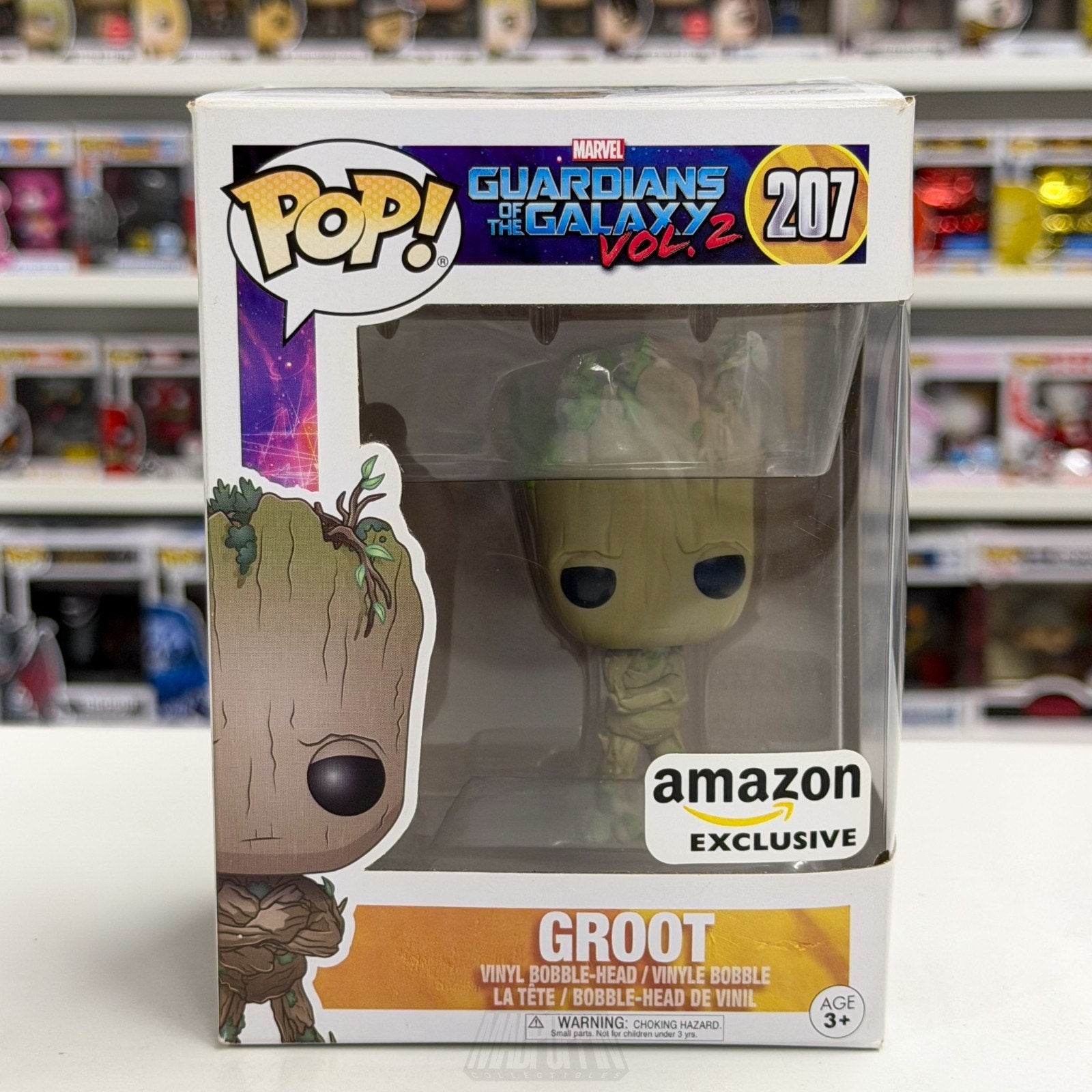 Funko Pop Marvel Guardians of the Galaxy Vol 2 Groot Adolescent 207 Vinyl Figure