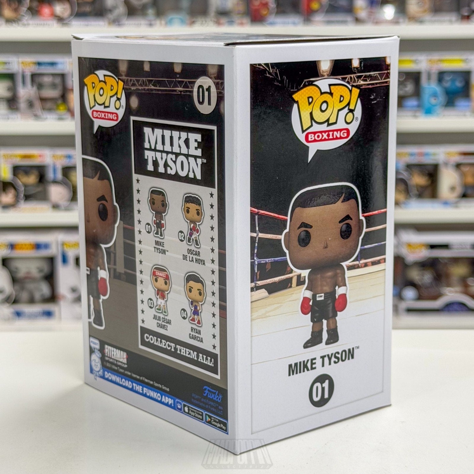 Funko Pop Boxing Iron Mike Tyson 01 Kid Dynamite Heavyweight Champ Vinyl Figure
