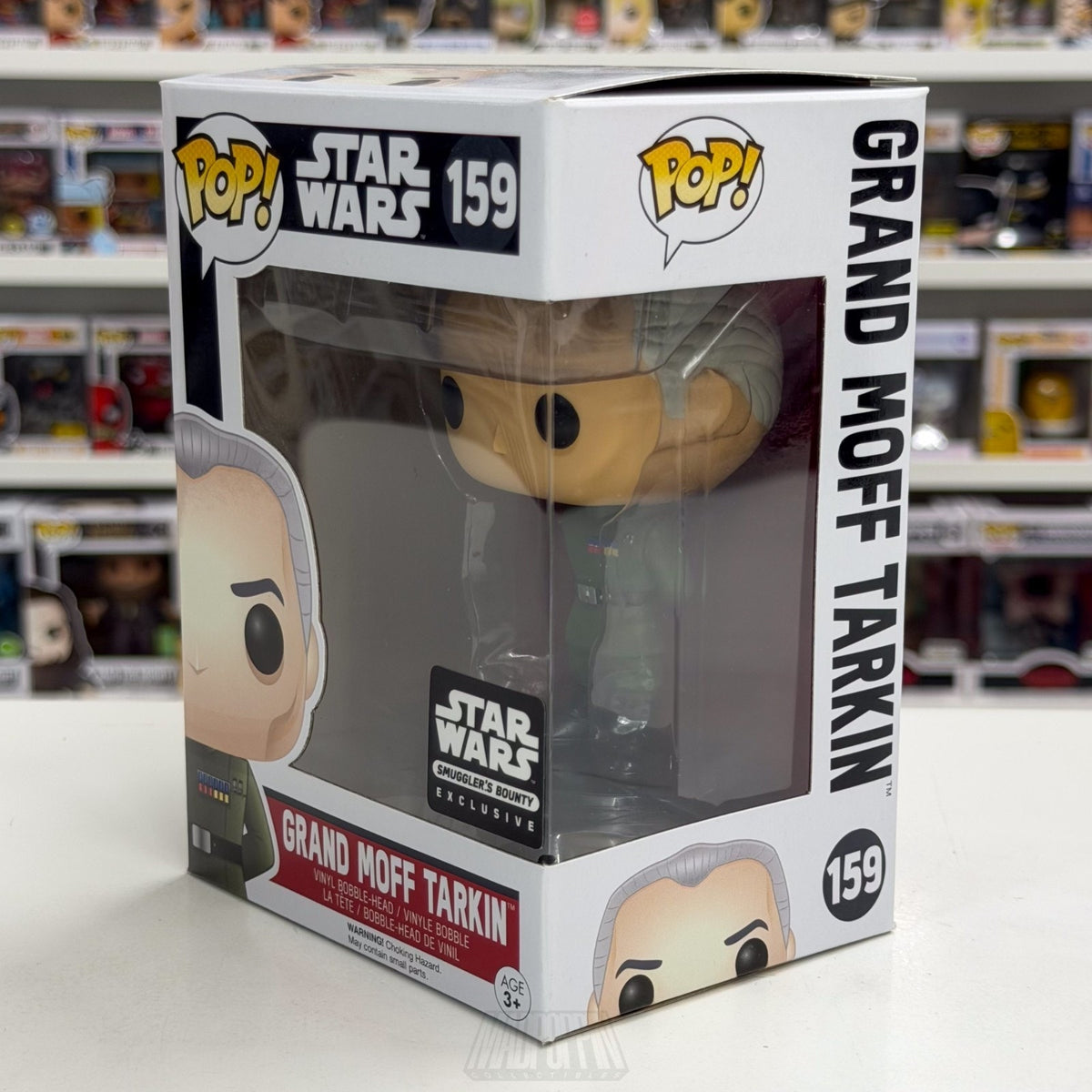 Funko Pop Star Wars Smuggler's Bounty Grand Moff Tarkin 159 Empire Vinyl Figure