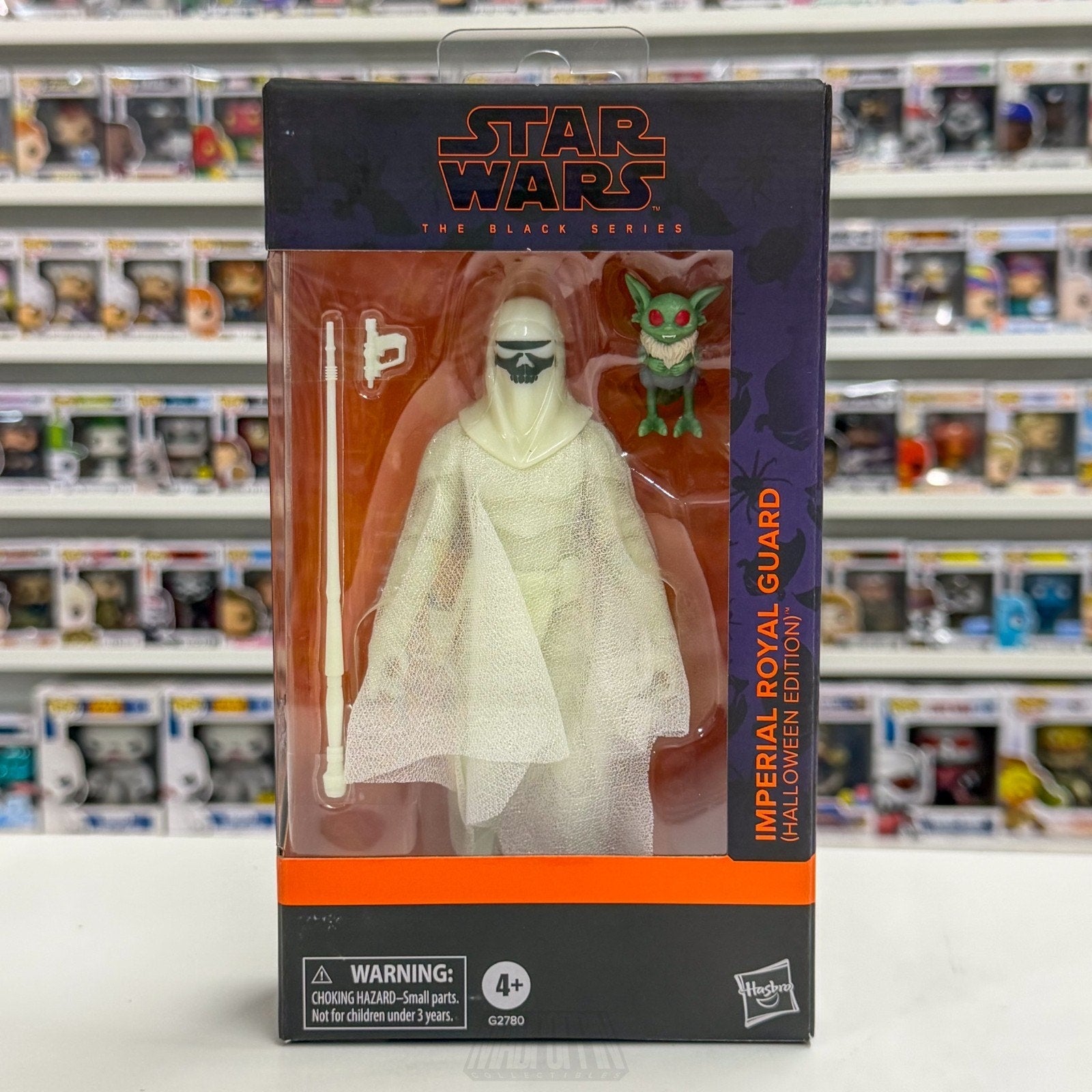 Hasbro Star Wars Black Series Imperial Royal Guard Halloween Glow Action Figure