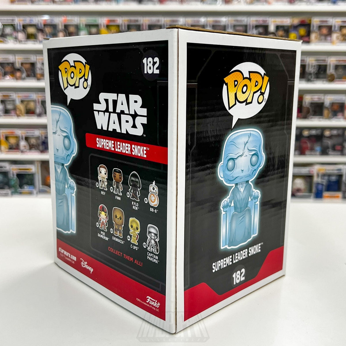 Funko Pop Star Wars Supreme Leader Snoke Glow SDCC 182 Sith Toy Vinyl 6" Figure