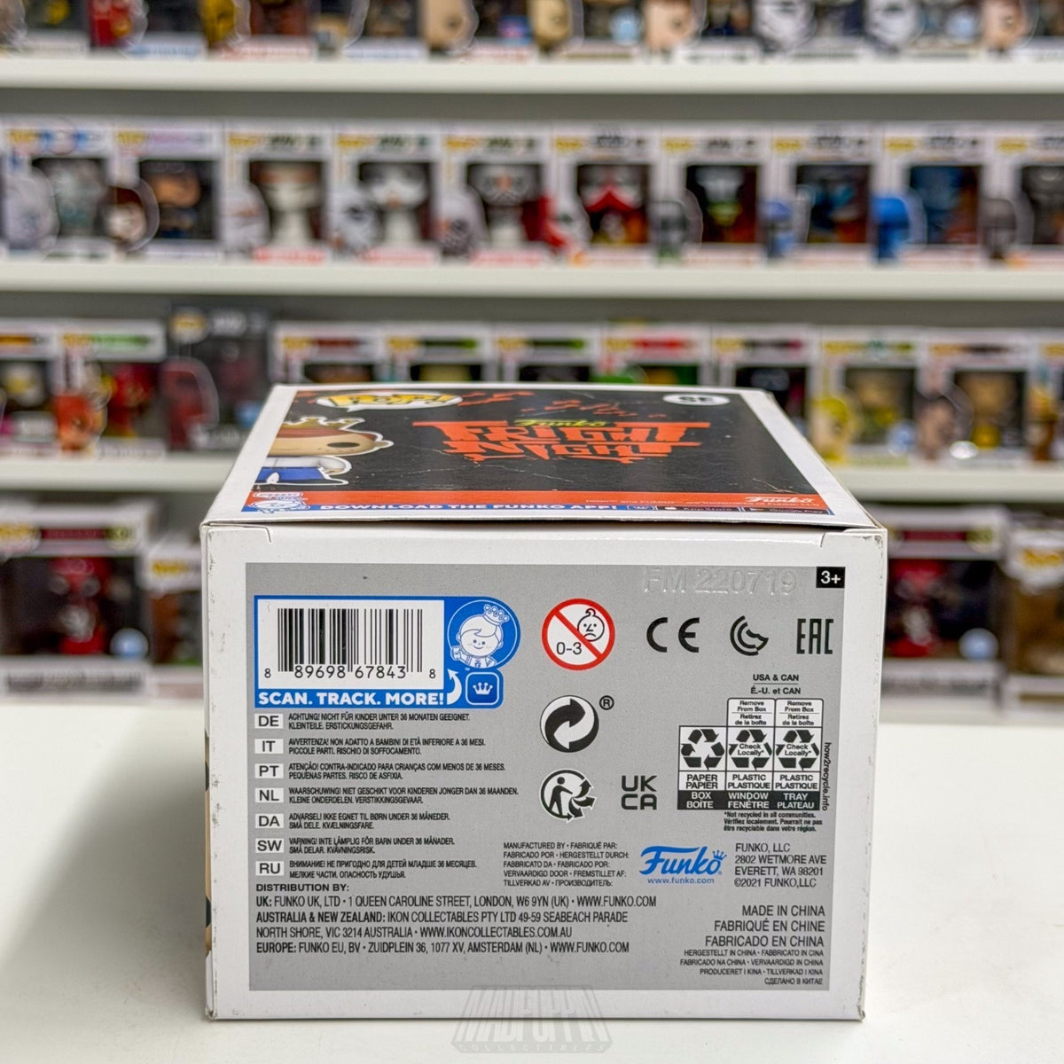 Funko Pop Freddy Spirit Fright Night II NYCC Exclusive SE New York Vinyl Figure