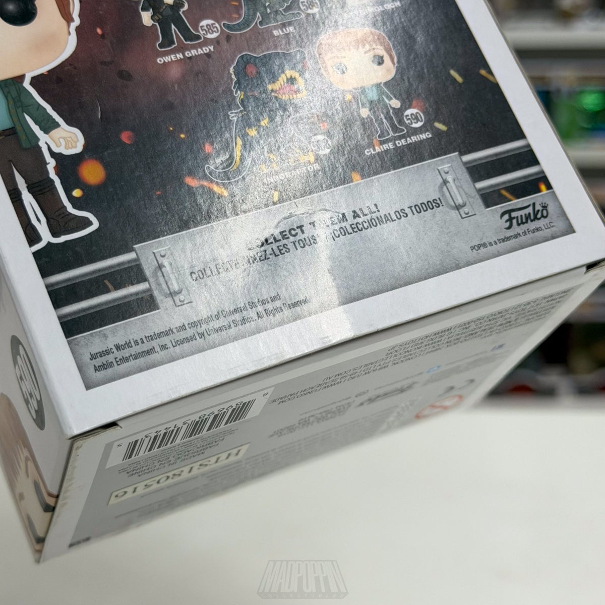 Funko Pop Movies Jurassic World Fallen Kingdom Claire Dearing 590 Vinyl Figure