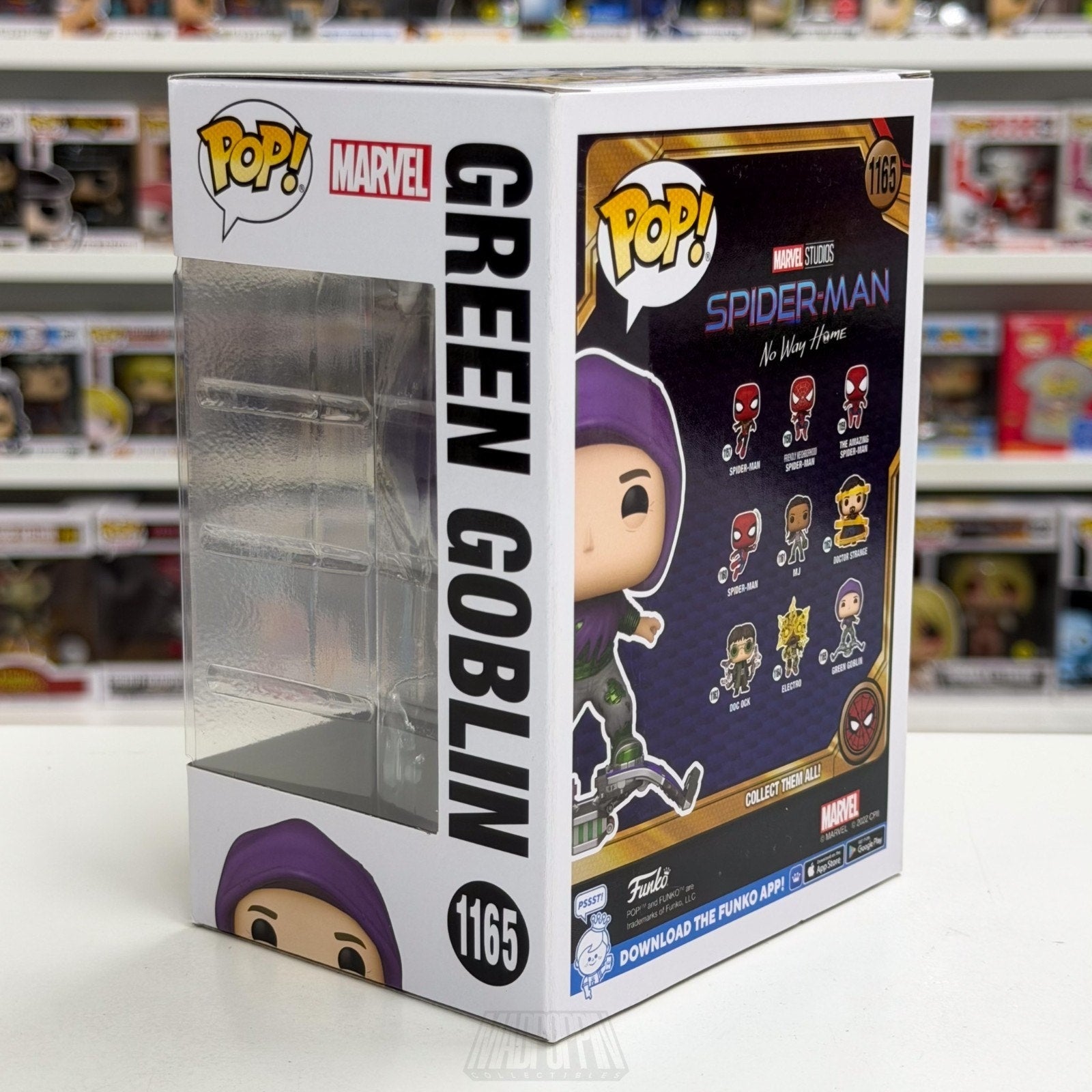 Funko Pop Marvel Spider-Man No Way Home Green Goblin Unmasked 1165 Vinyl Figure