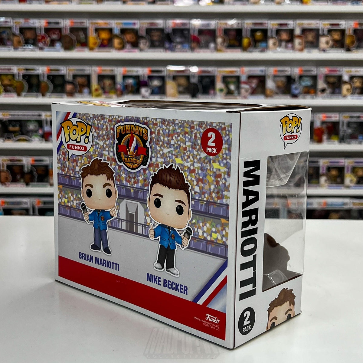 Funko Pop Mariotti & Becker 2 Pack Fundays Vinyl Figures 2021 Limited Edition