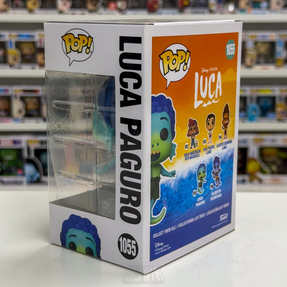 Funko Pop Disney Pixar Luca Paguro 1055 Sea Monster Animation Toy Vinyl Figure