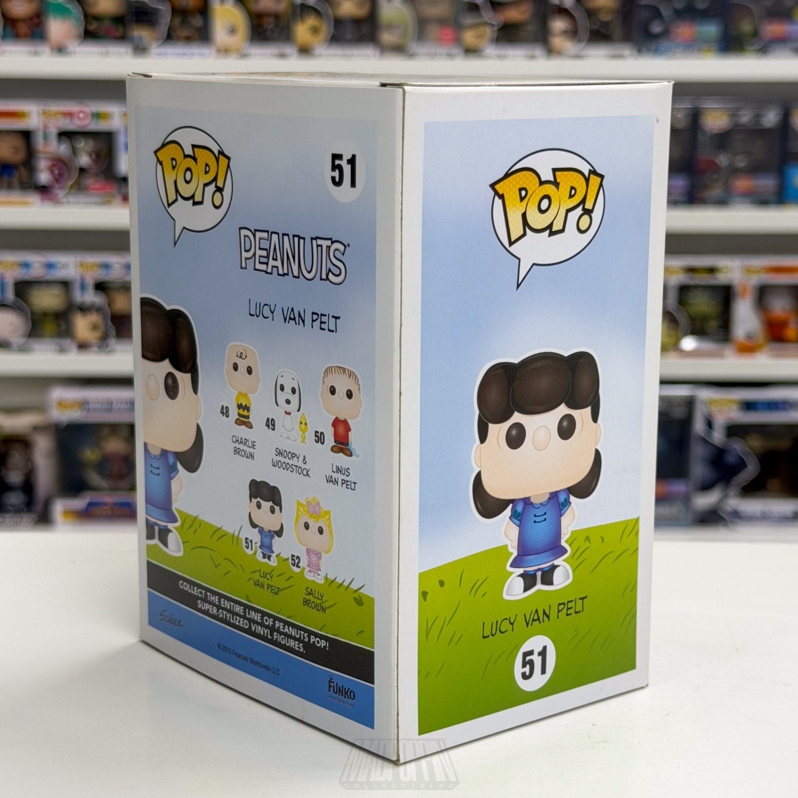 Funko Pop Peanuts Lucille Lucy Van Pelt 51 Animation Comic Strip Vinyl Figure