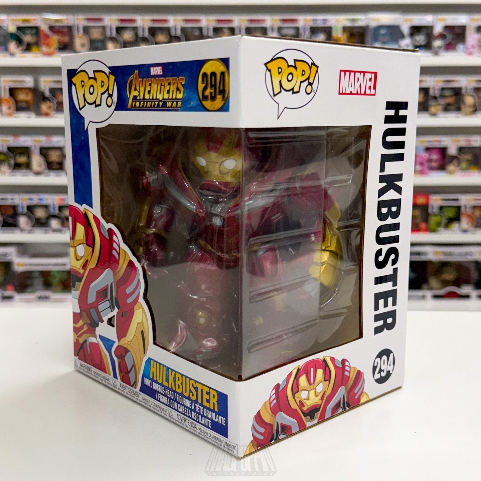 Funko Pop Marvel Avengers Infinity War Hulkbuster 294 Iron Man Armor 6" Figure