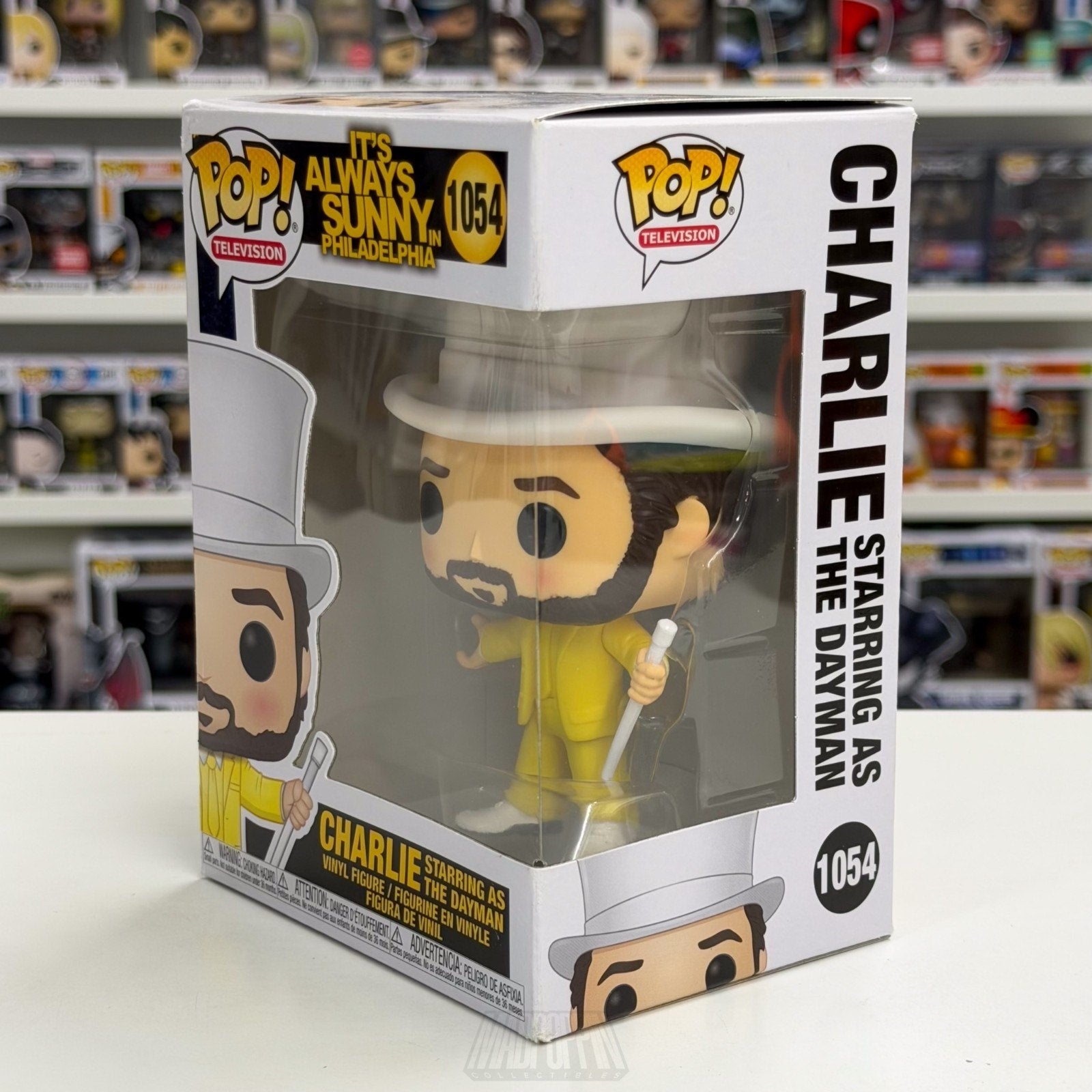 Funko Pop TV It's Always Sunny Philadelphia Charlie as Dayman 1054 Vinyl Figure