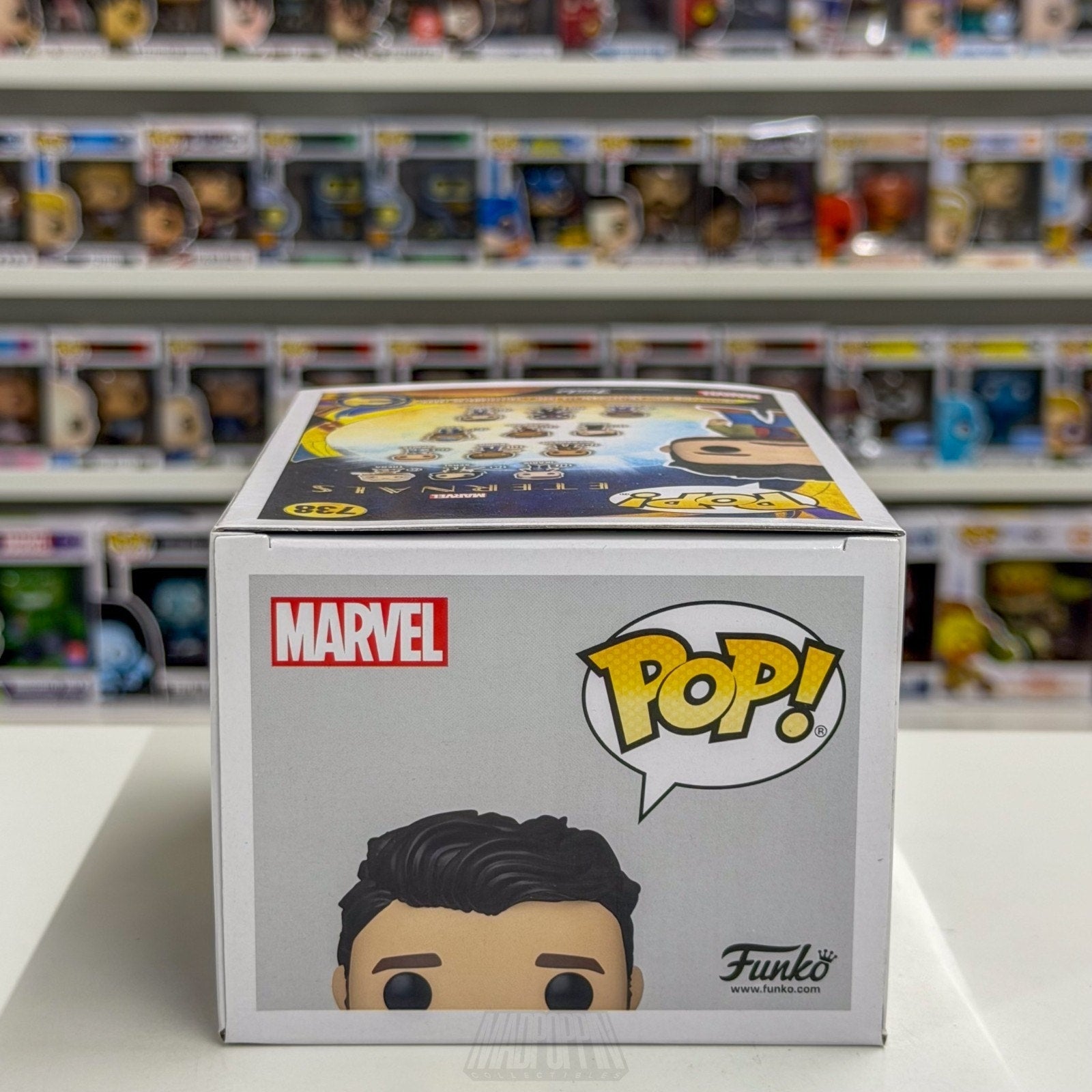 Funko Pop Eternals Dane Whitman 738 Marvel Black Knight Ebony Blade Vinyl Figure