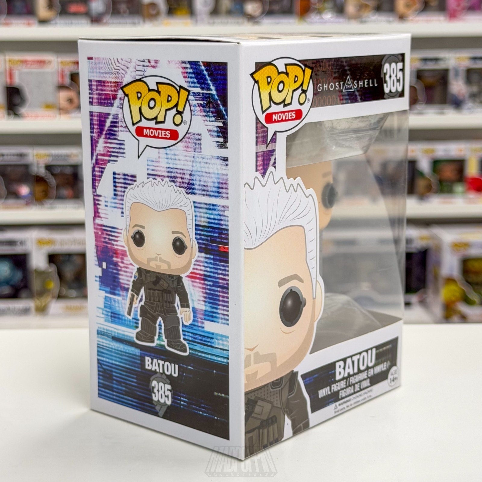 Funko Pop Movies Ghost in the Shell Batou 385 Cyberpunk Action Toy Vinyl Figure