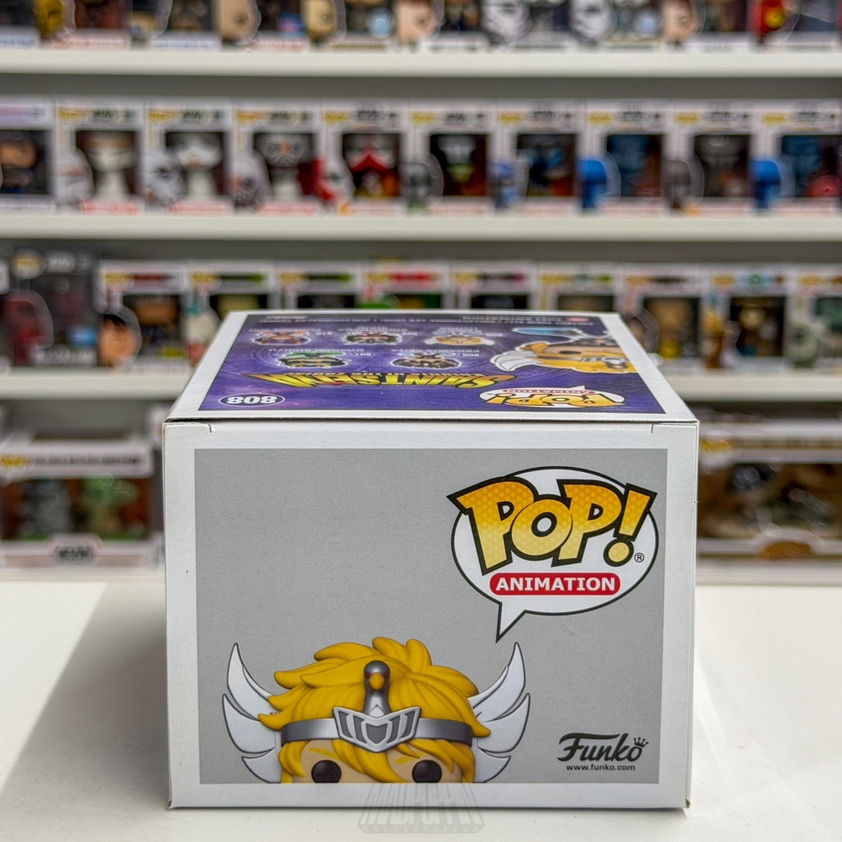 Funko Pop Anime Saint Seiya Cygnus Hyoga 808 Japanese Manga Toy Vinyl Figure
